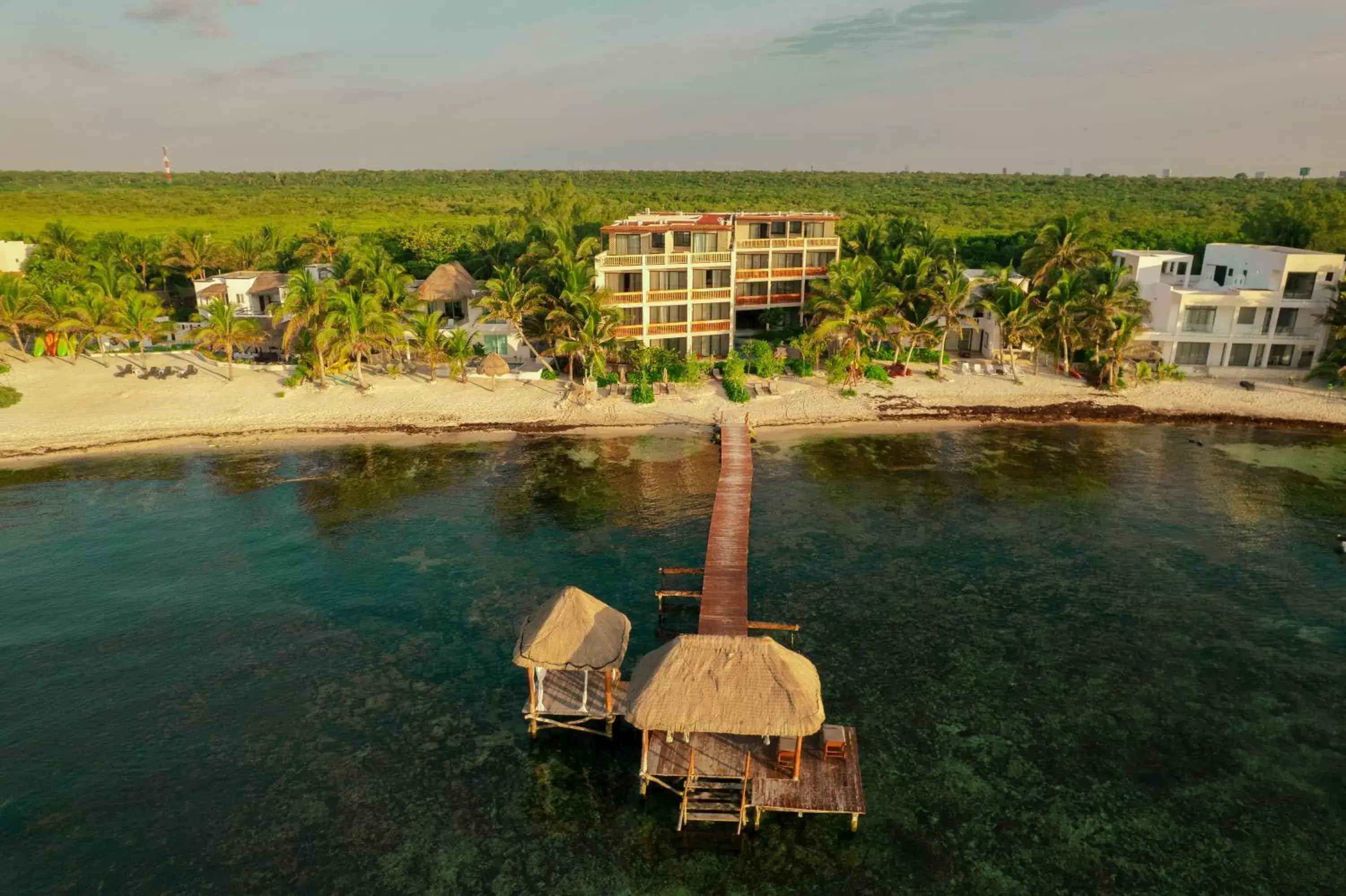 Beach, Bird's-eye View in Alea Tulum