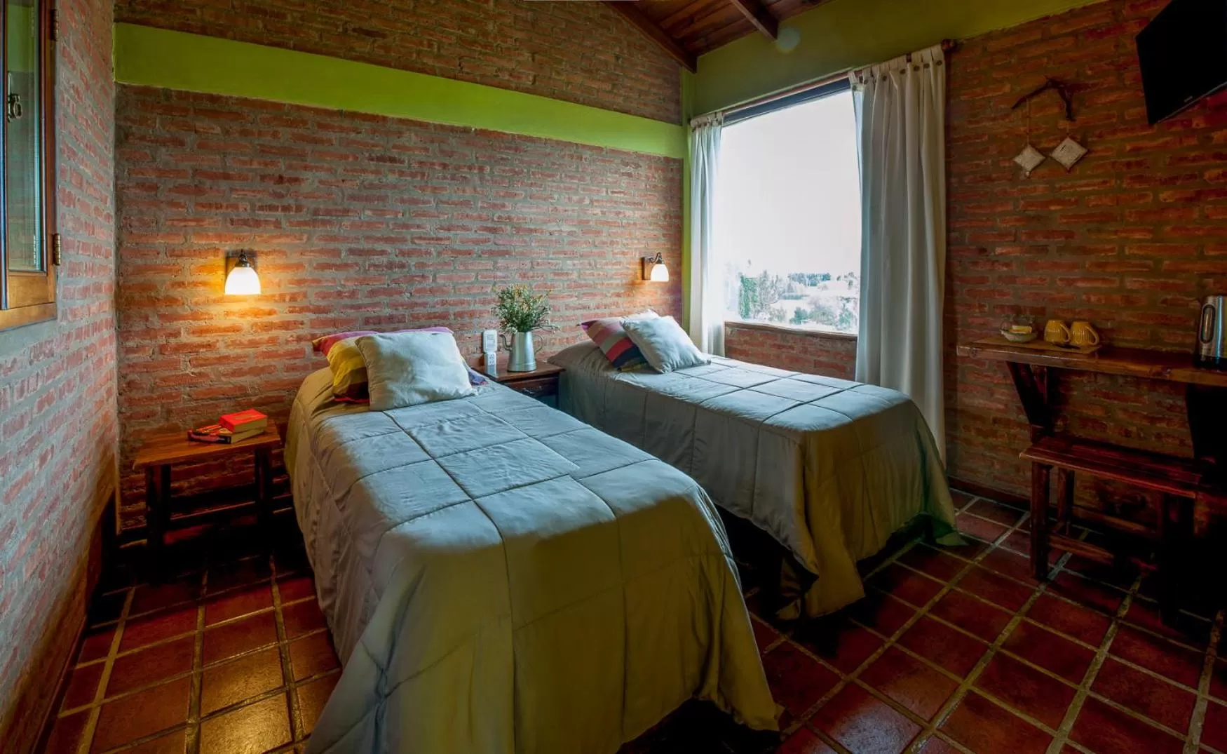 Bed in Posada Larsen