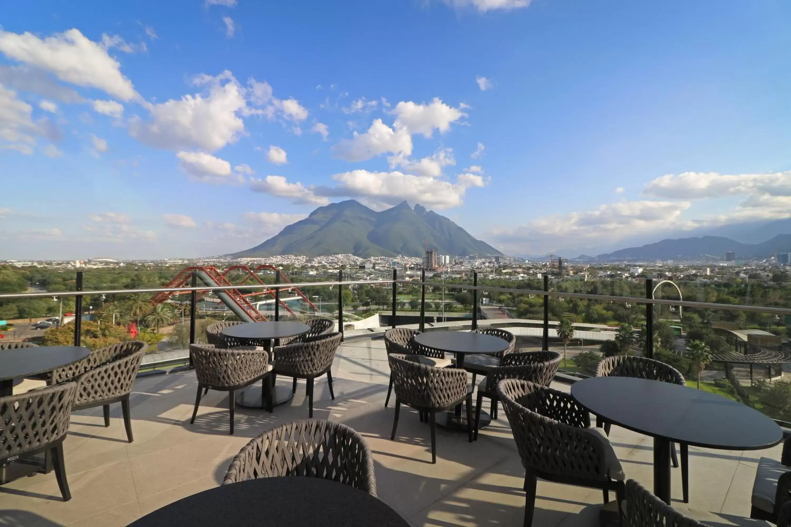 Balcony/Terrace in Holiday Inn Express - Monterrey - Fundidora, an IHG Hotel