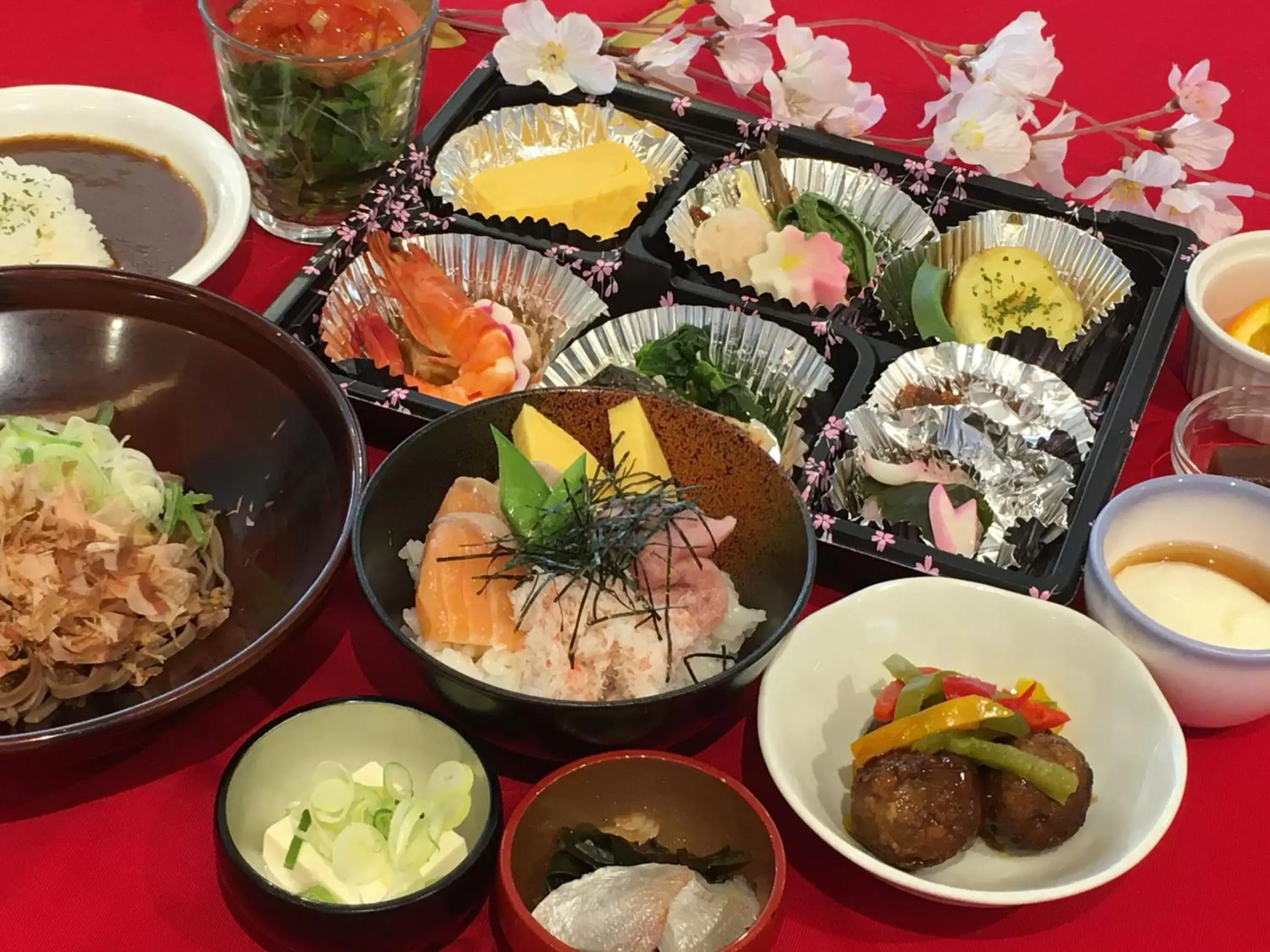 Food and drinks in Dormy Inn Premium Fukui Natural Hot Spring
