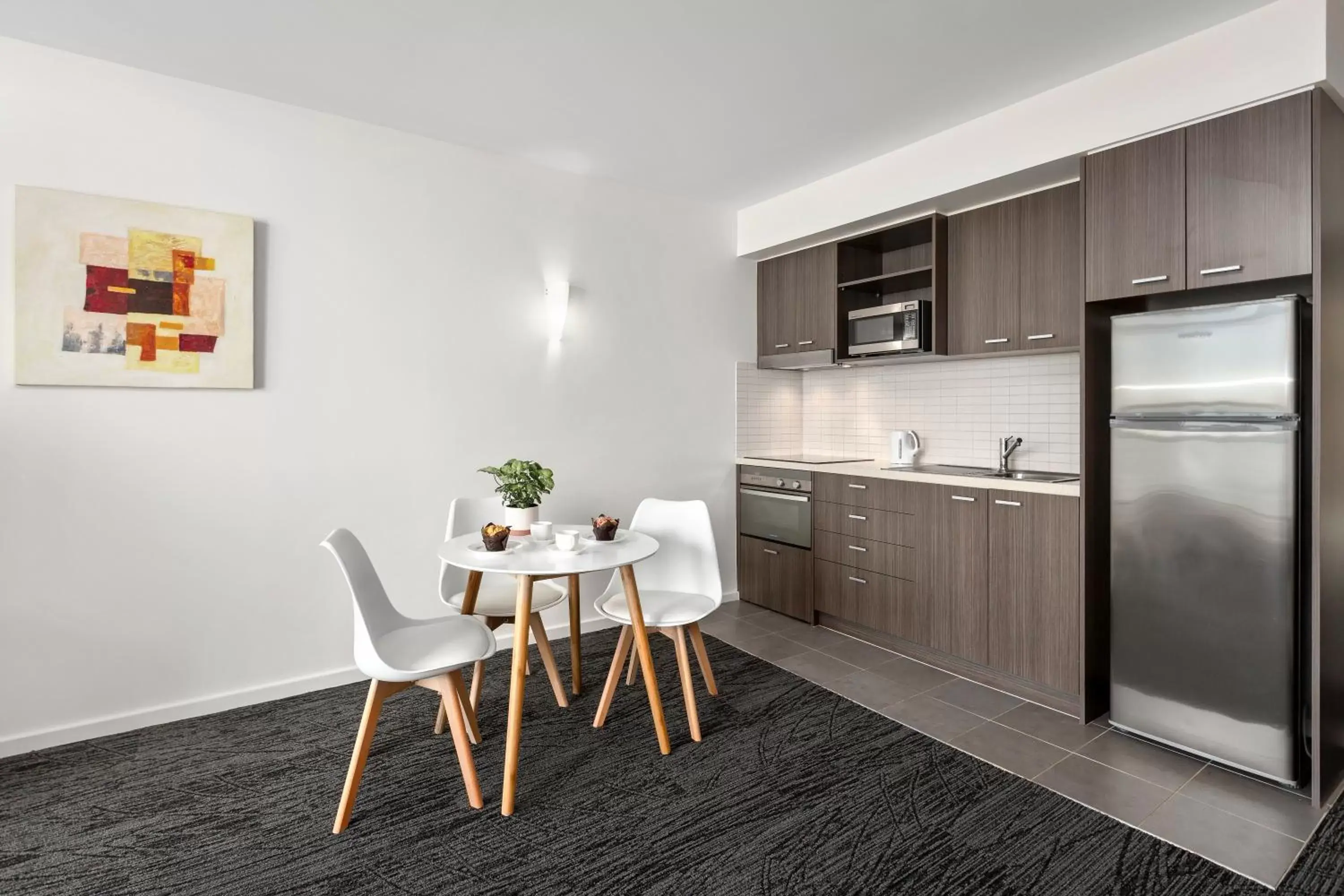 Dining area, Kitchen/Kitchenette in Quest Caroline Springs