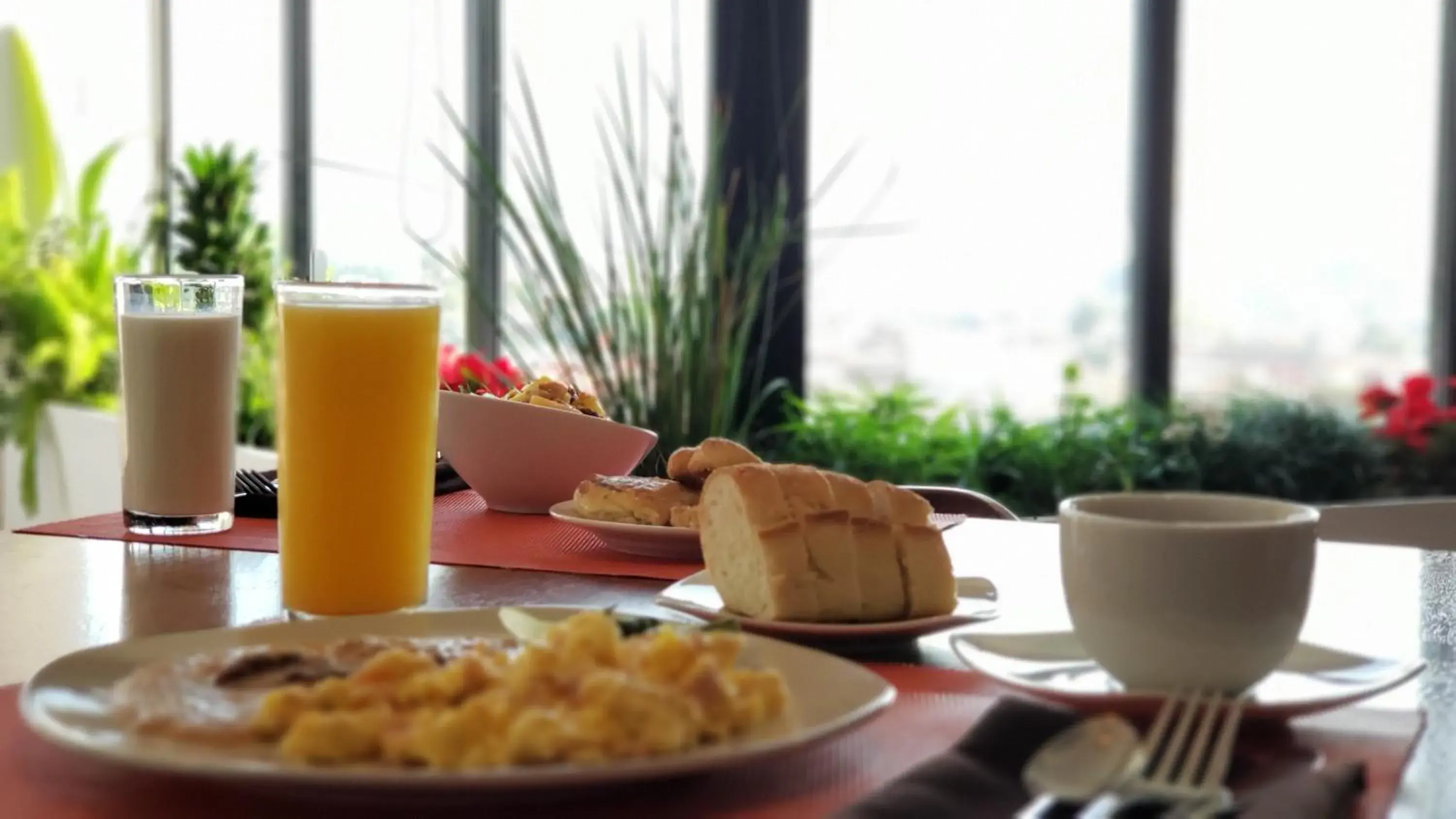 Breakfast in Terrass Hotel Zamora