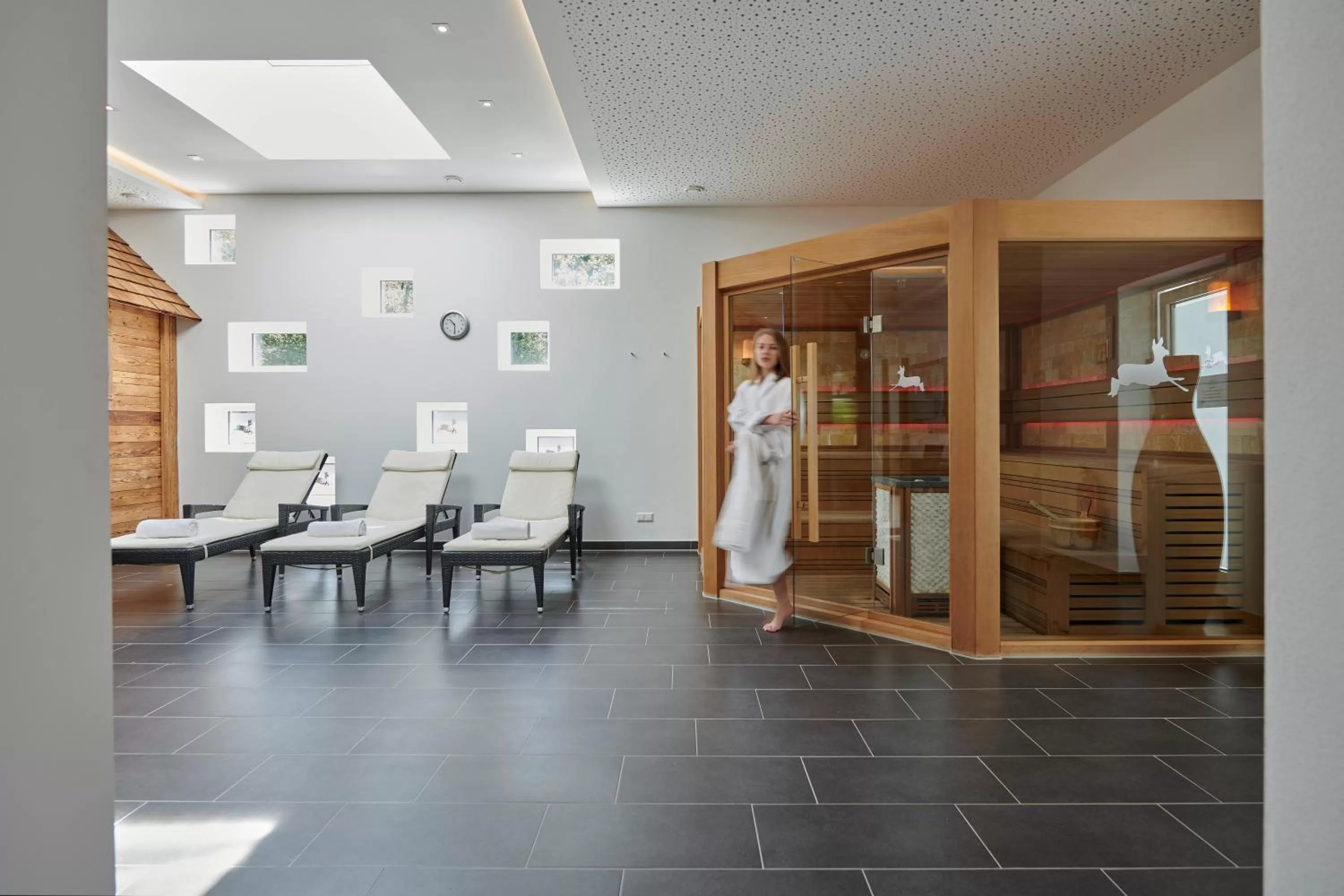 Sauna in Hotel Bannwaldsee