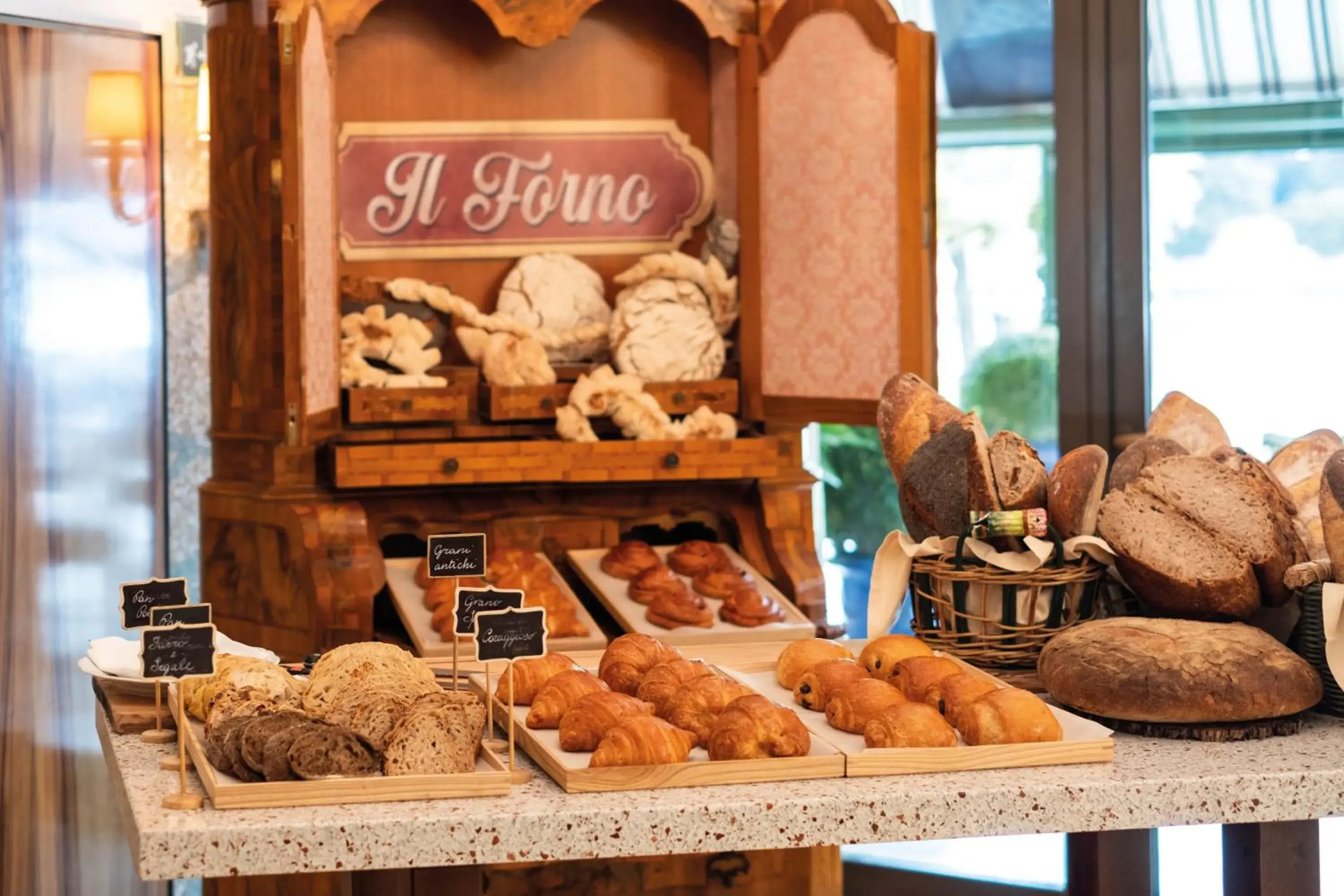 Buffet breakfast in Hotel Cipriani, A Belmond Hotel, Venice Buffet breakfast in Hotel Cipriani, A Belmond Hotel, Venice