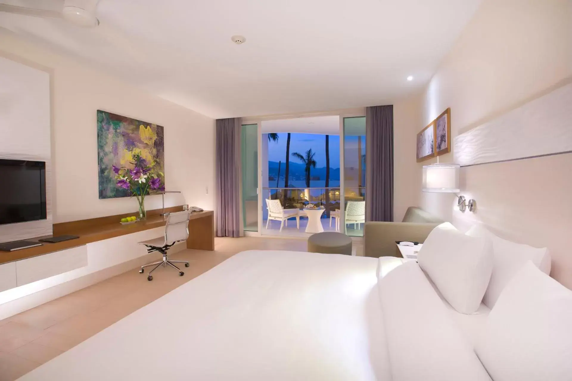 Bedroom in Krystal Grand Puerto Vallarta - All Inclusive
