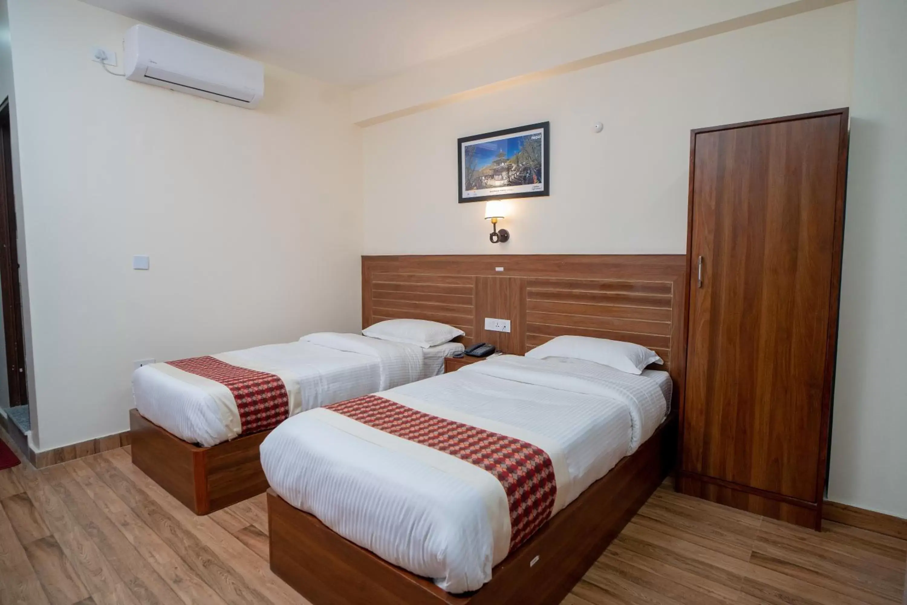 Bed in Madhuban Hotel Bed in Madhuban Hotel