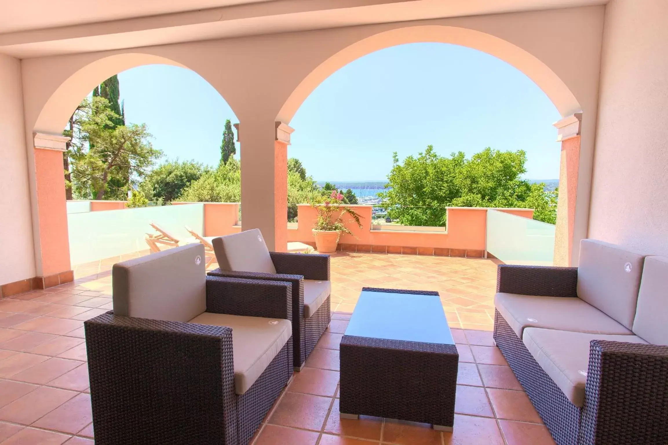 Balcony/Terrace in Hotel Kanajt