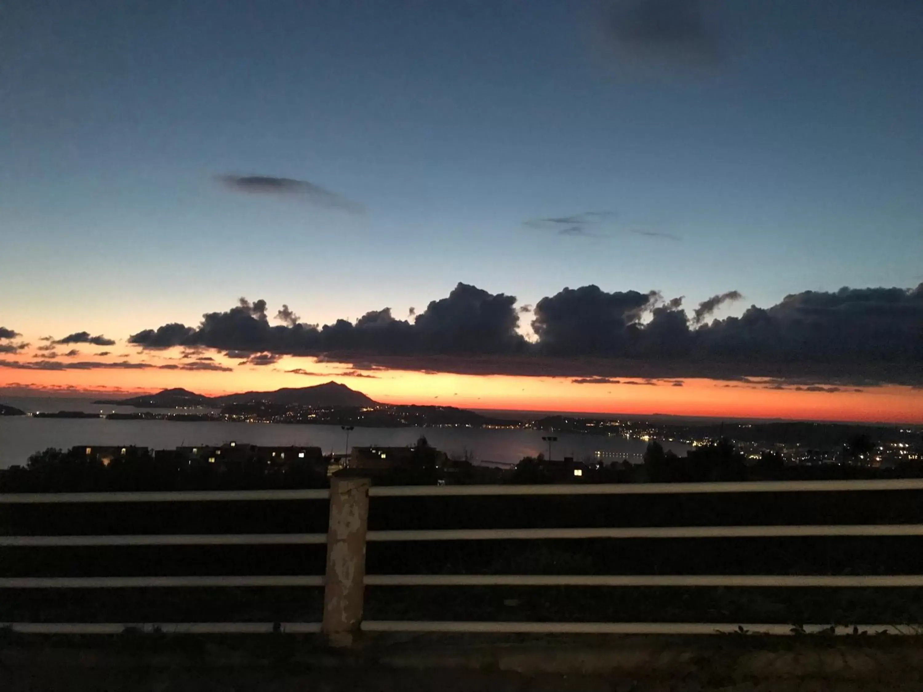 Sunset in International Naples