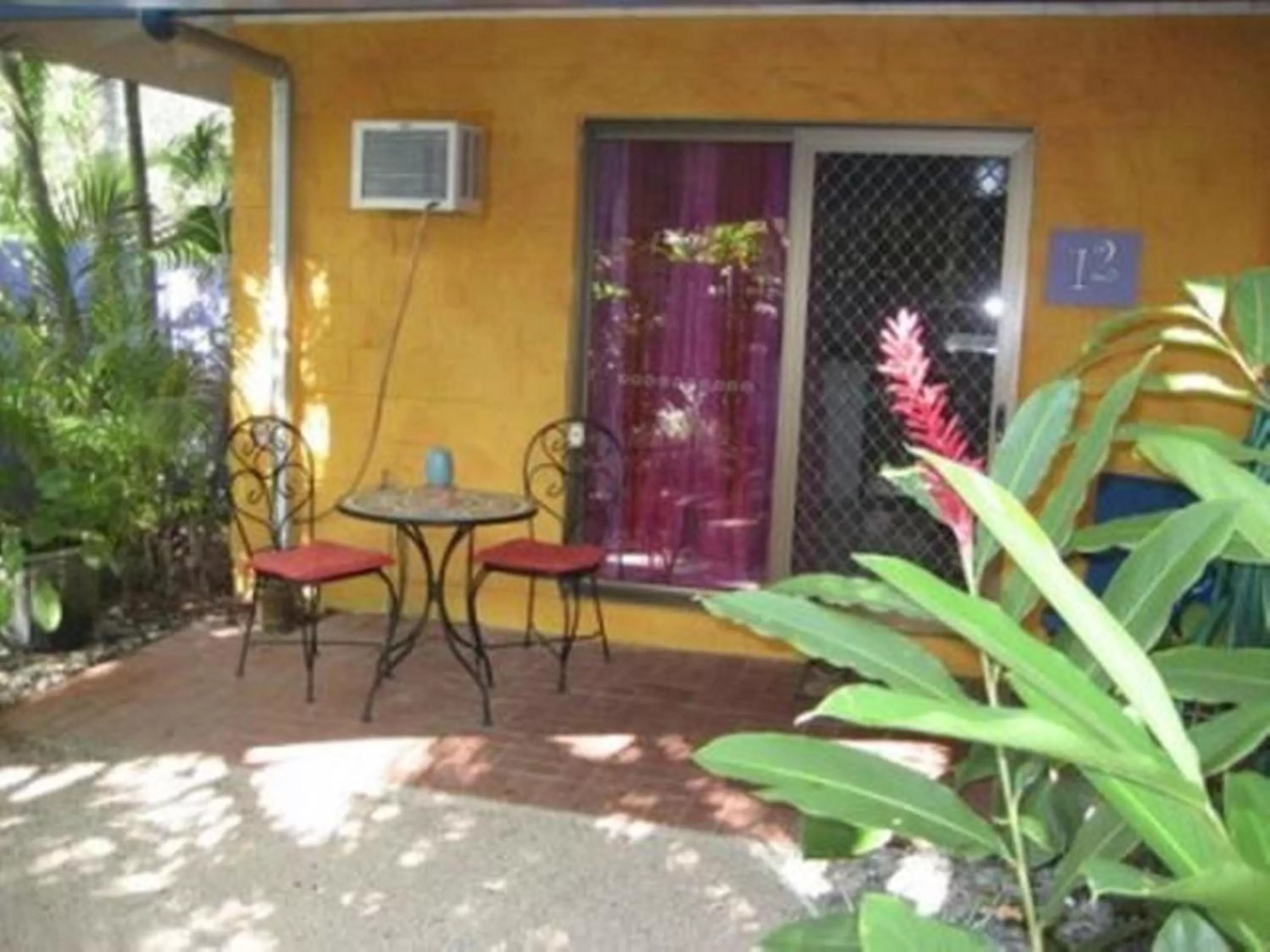 Patio in Pink Flamingo Resort