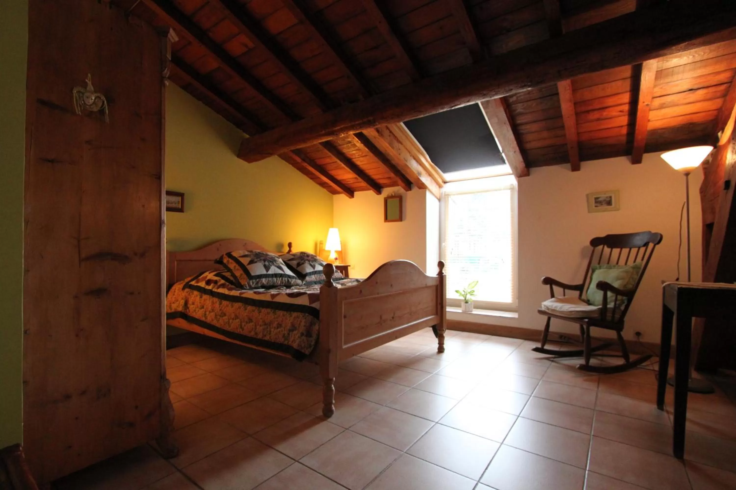 Bed, Seating Area in Domaine La Sauzette