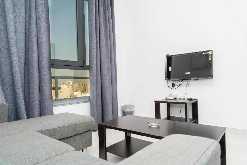 TV/Entertainment Center in Atlantis Suites Hotel