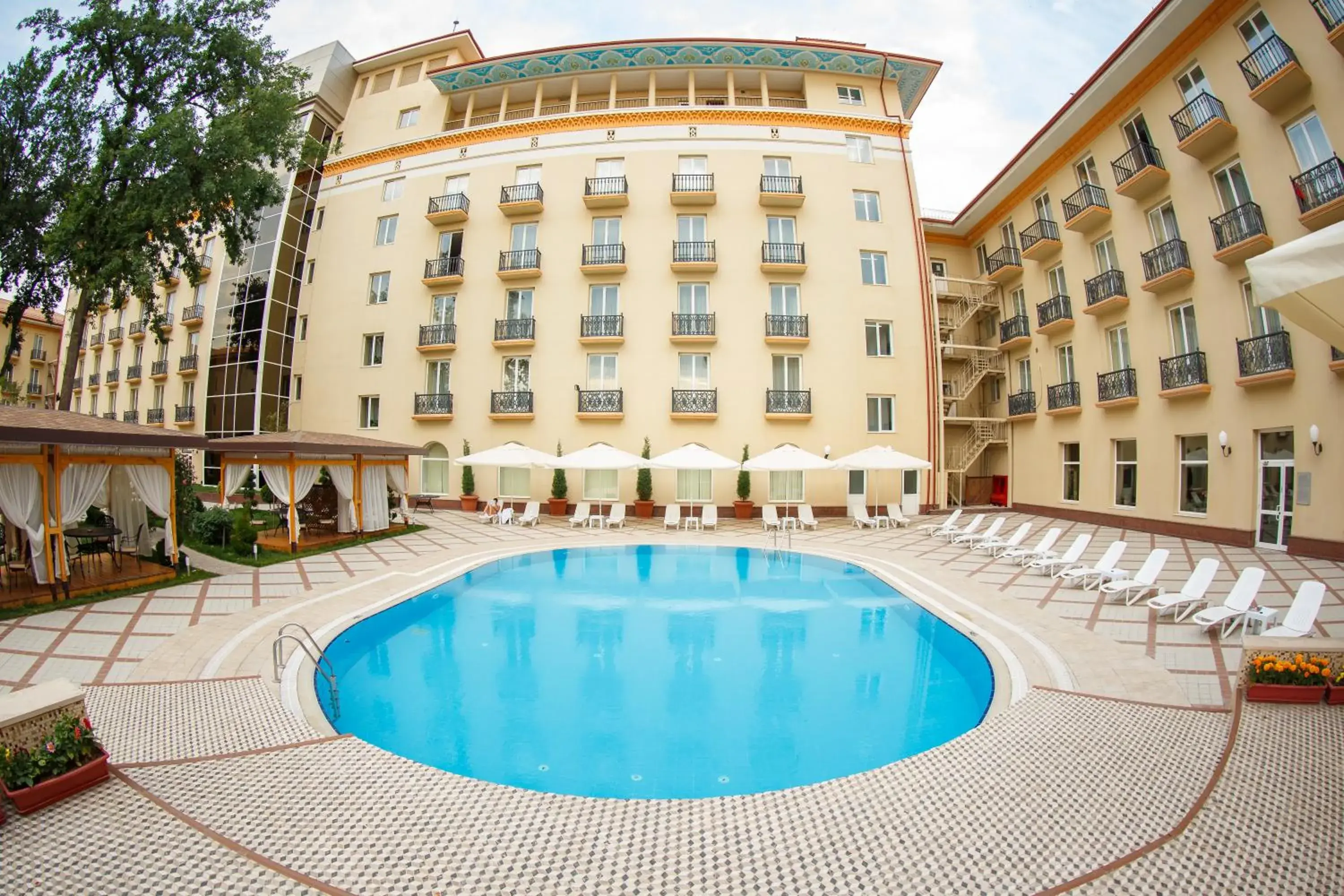 Property building, Swimming Pool in Tashkent Palace Hotel