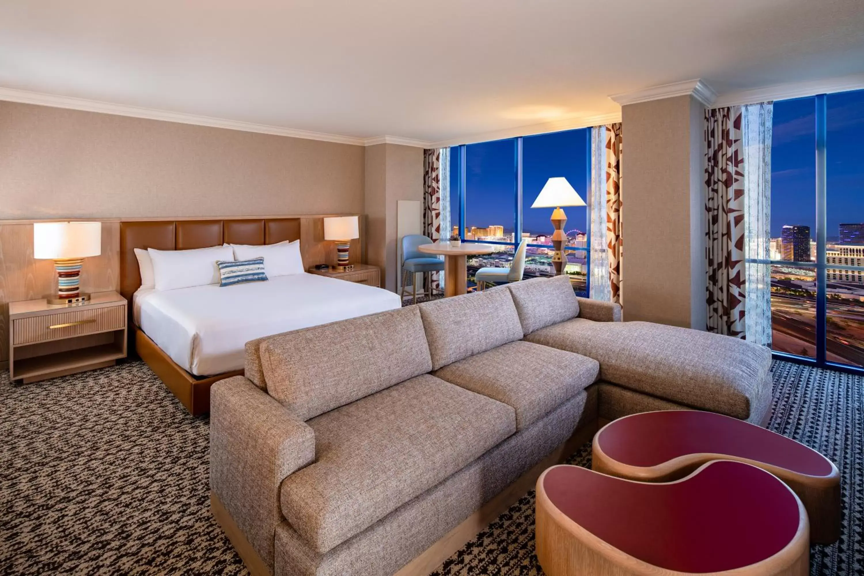 Deluxe King Room with Strip View in Rio All-Suite Hotel & Casino