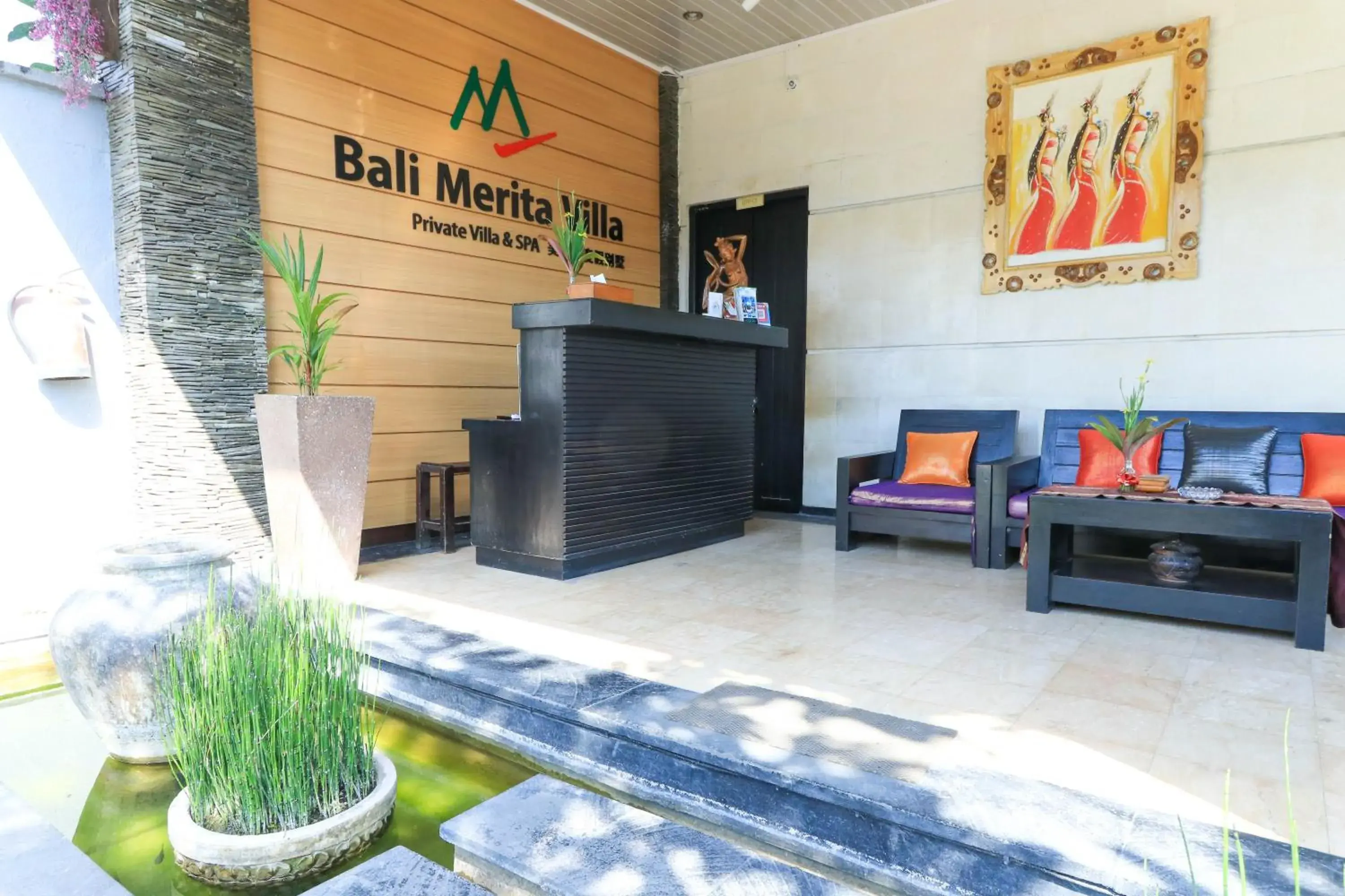 Property logo or sign in Bali Merita Villa