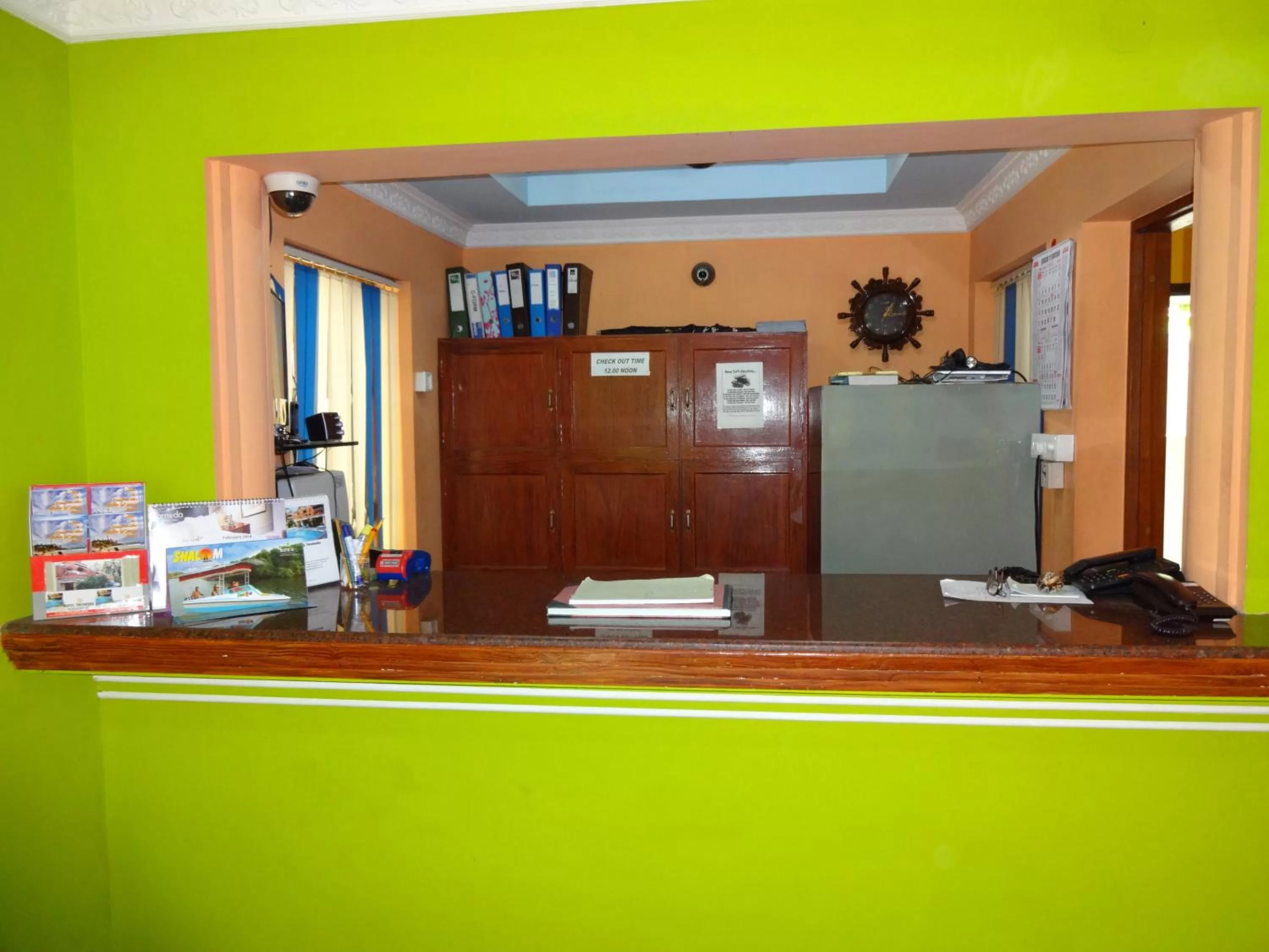 Lobby or reception in Hotel Thushara