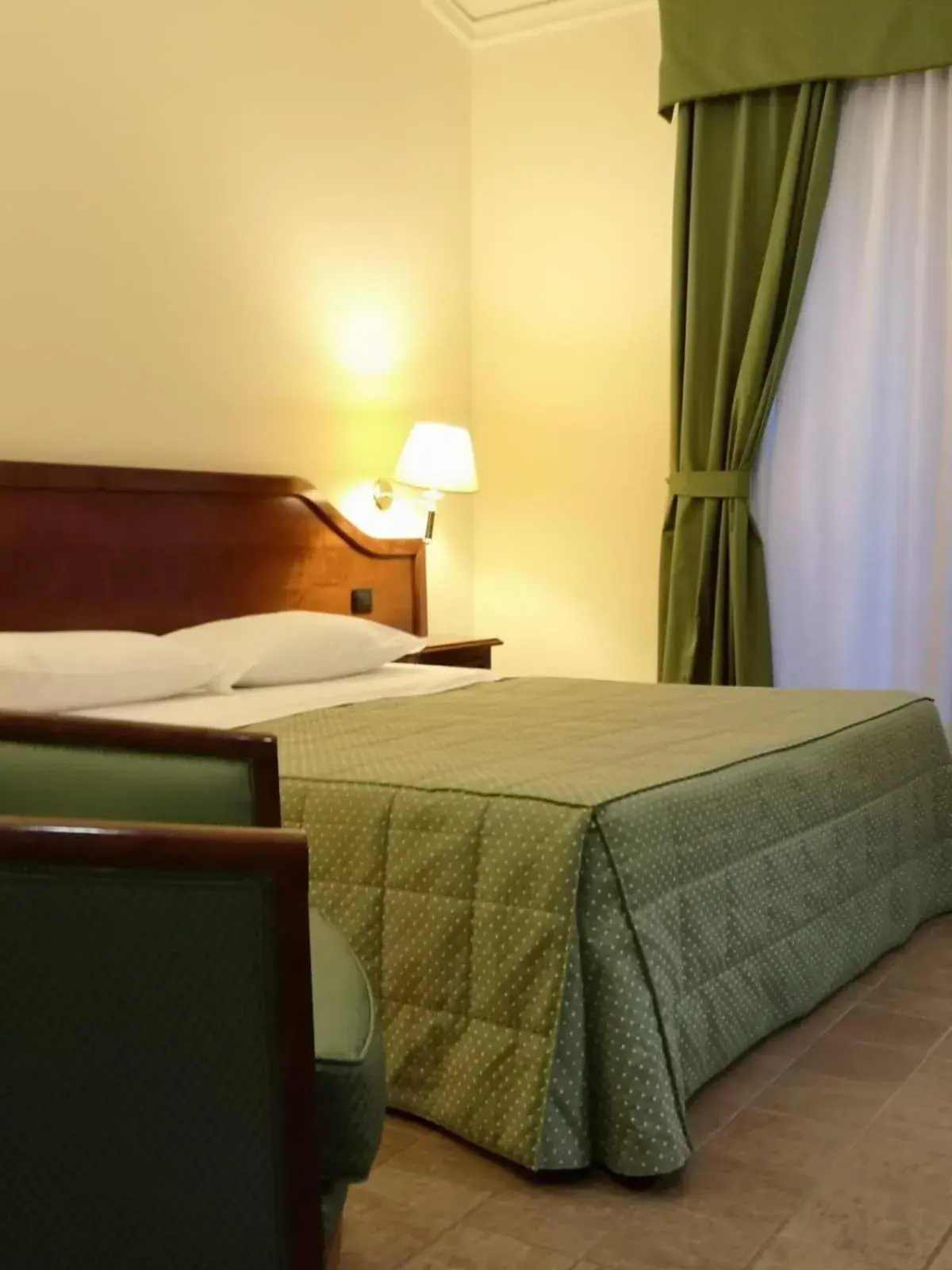 Bed in Hotel Villa Peretti