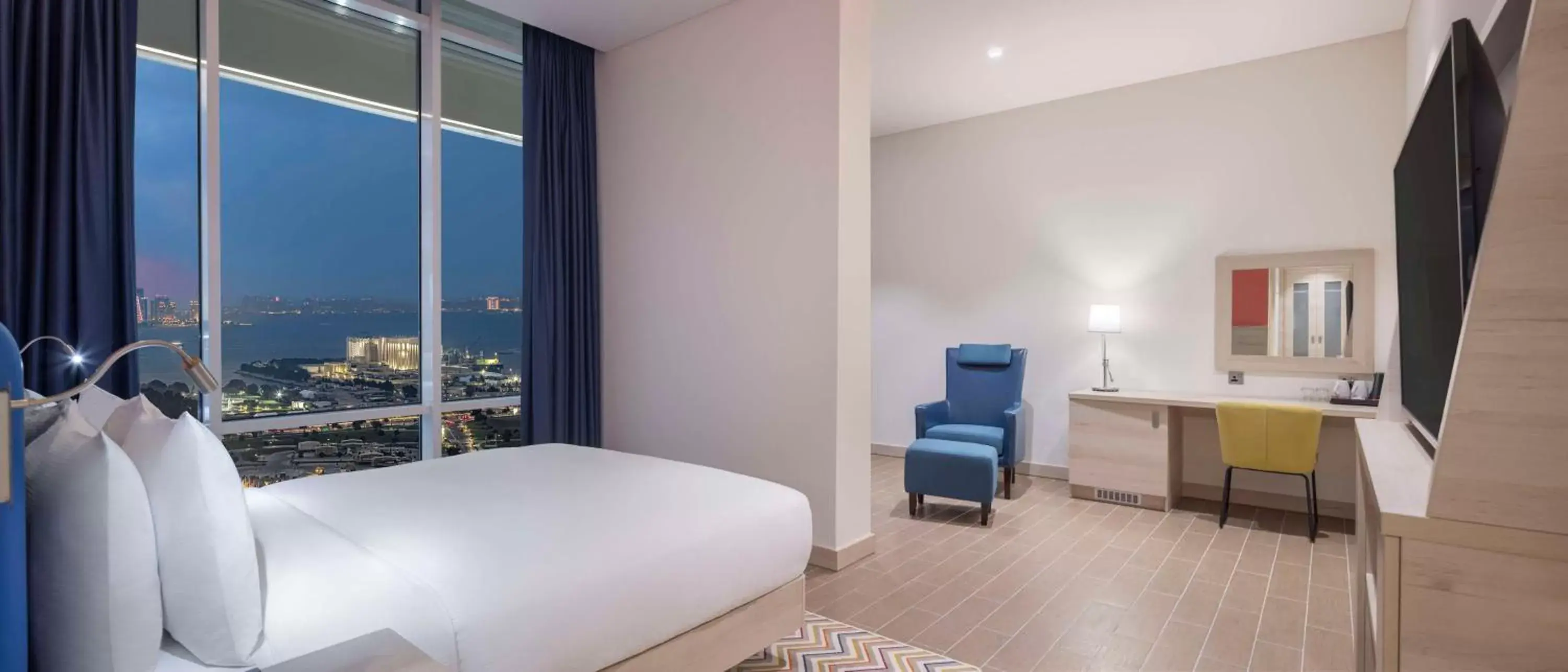 Bedroom in Hampton By Hilton Doha Old Town
