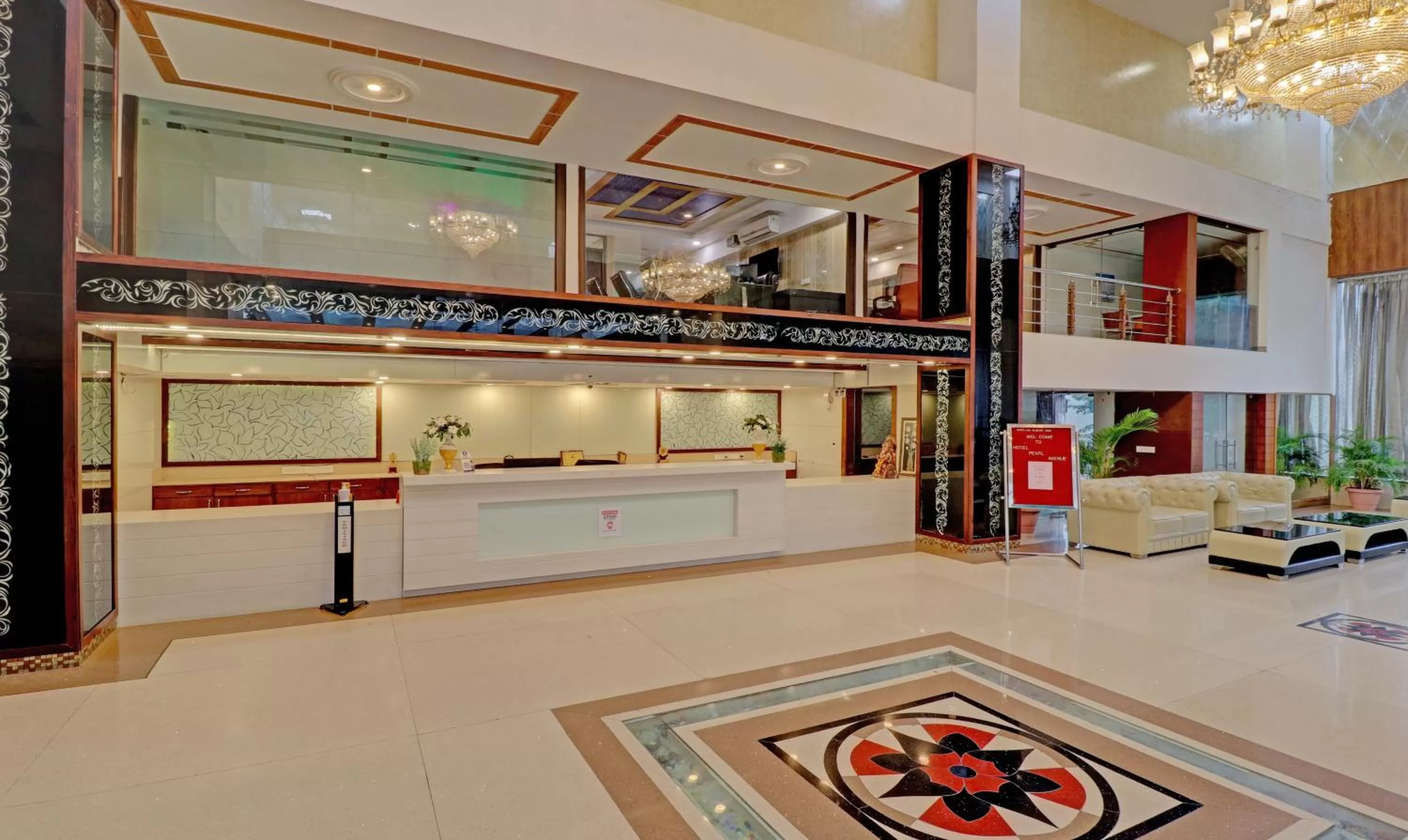 Lobby or reception, Lobby/Reception in Treebo Tryst Pearl Avenue Ring Road