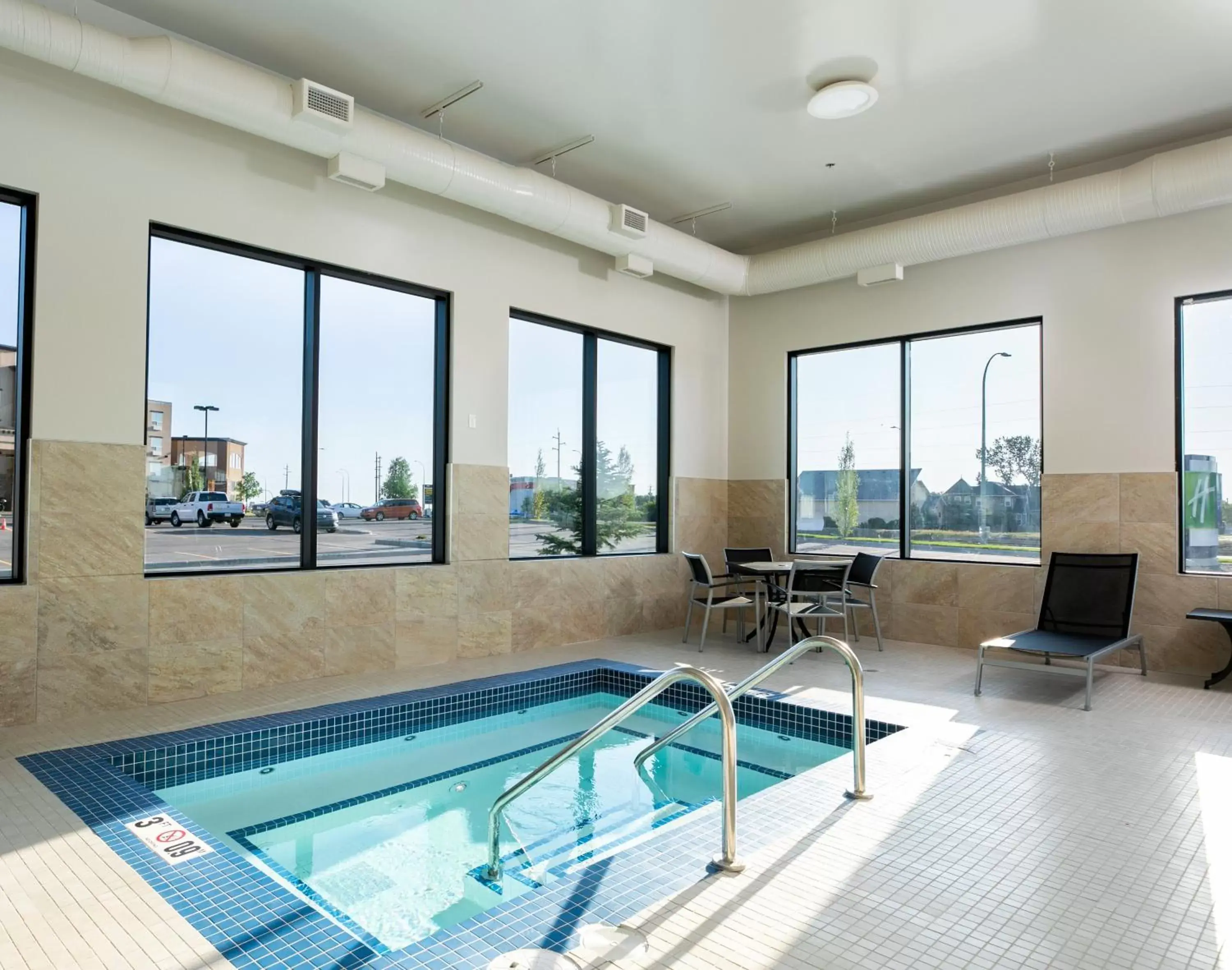 Swimming Pool in Holiday Inn Express - Lethbridge Southeast, an IHG Hotel