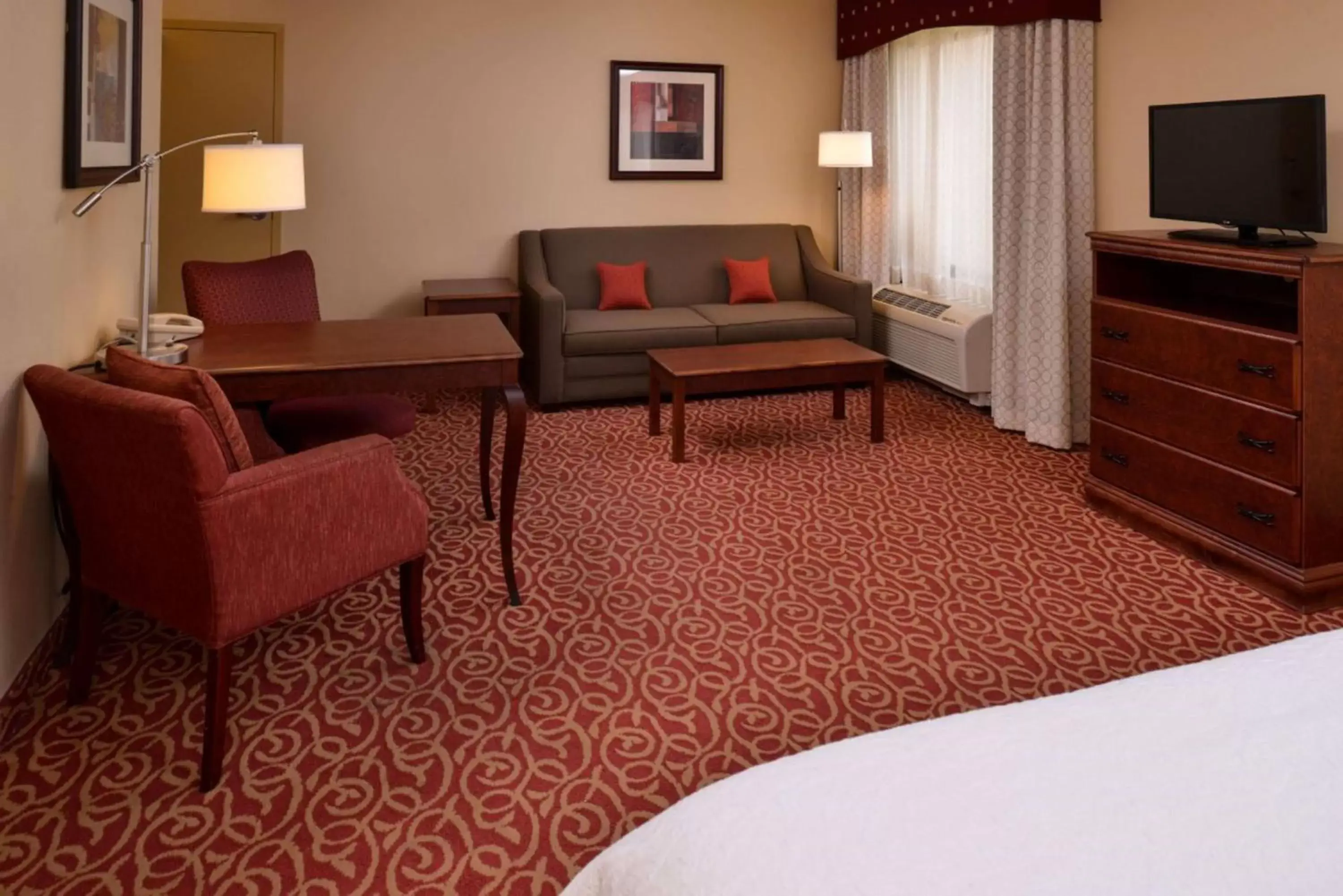 Living room, Seating Area in Hampton Inn Lincoln