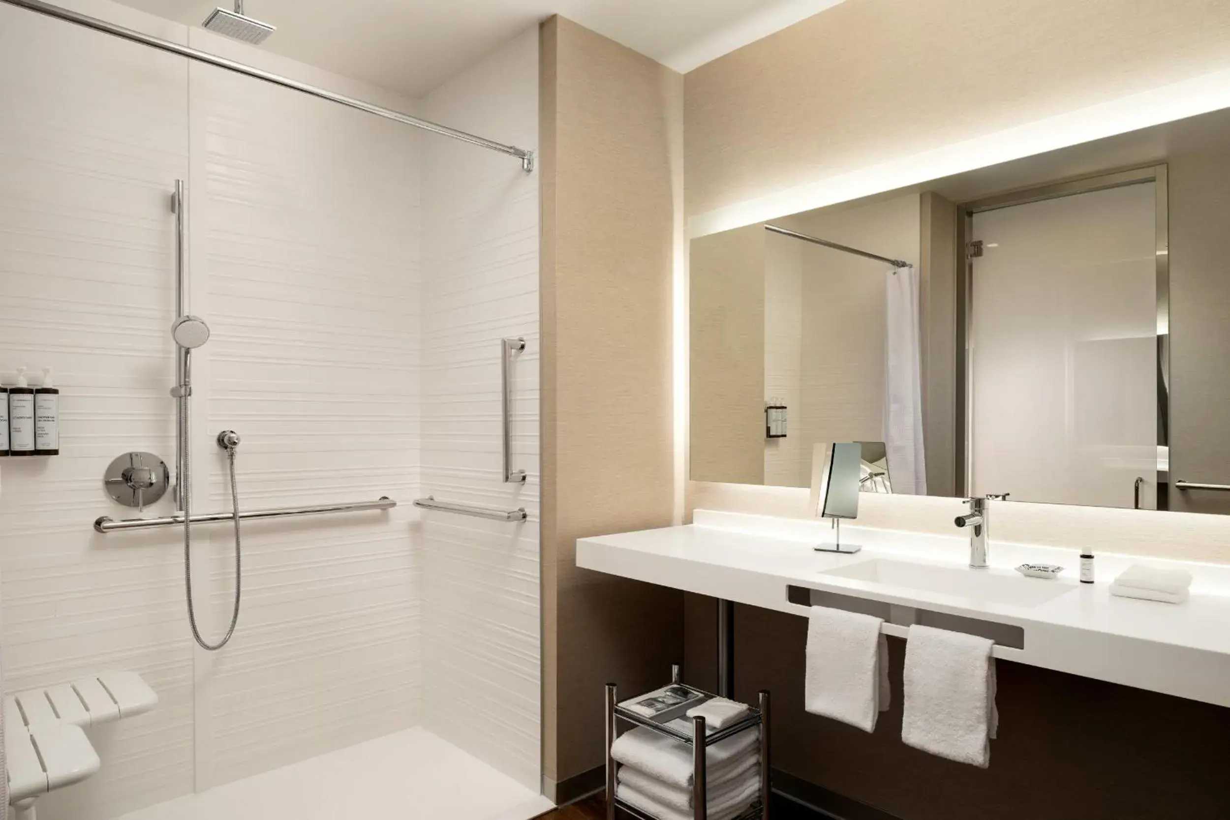 Shower, Bathroom in AC Hotel by Marriott San Rafael