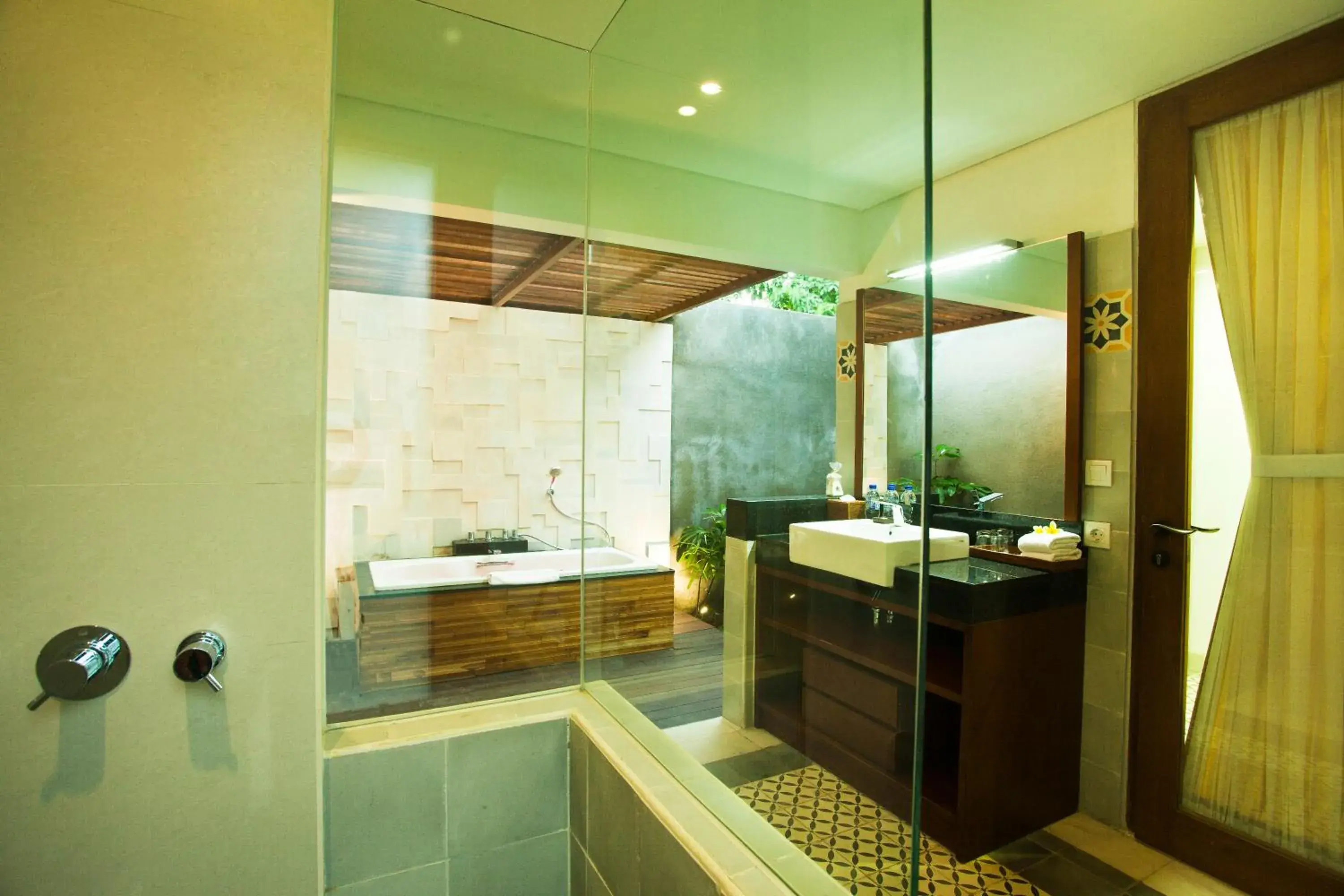 Shower, Bathroom in The Astari Villa and Residence