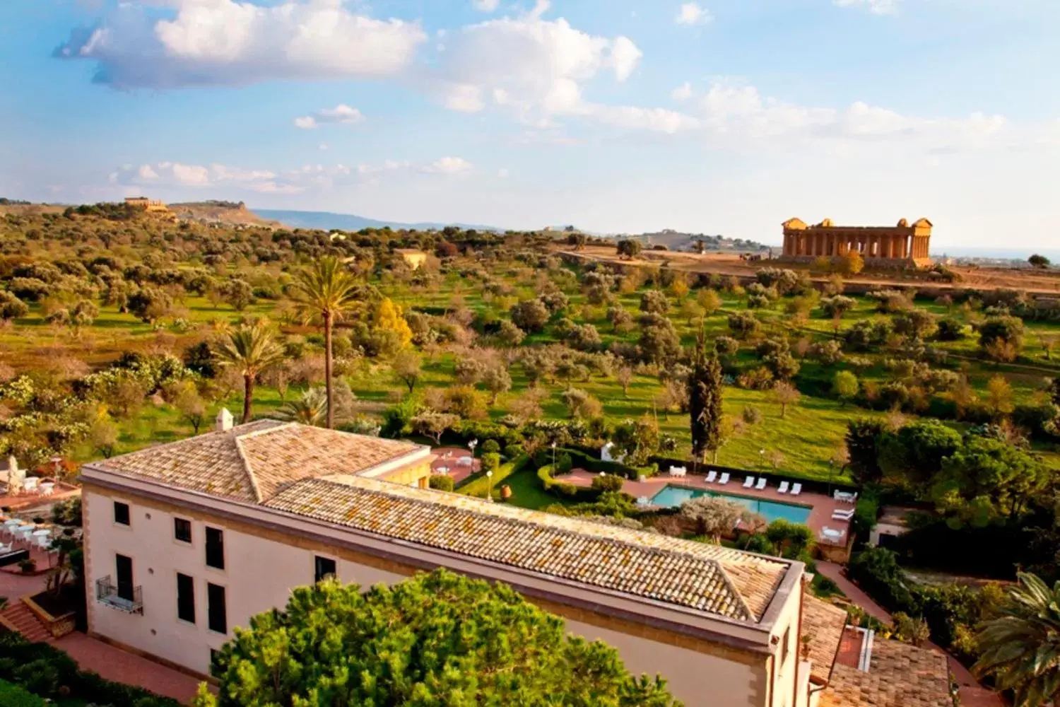 Natural landscape, Bird's-eye View in Villa Athena Resort