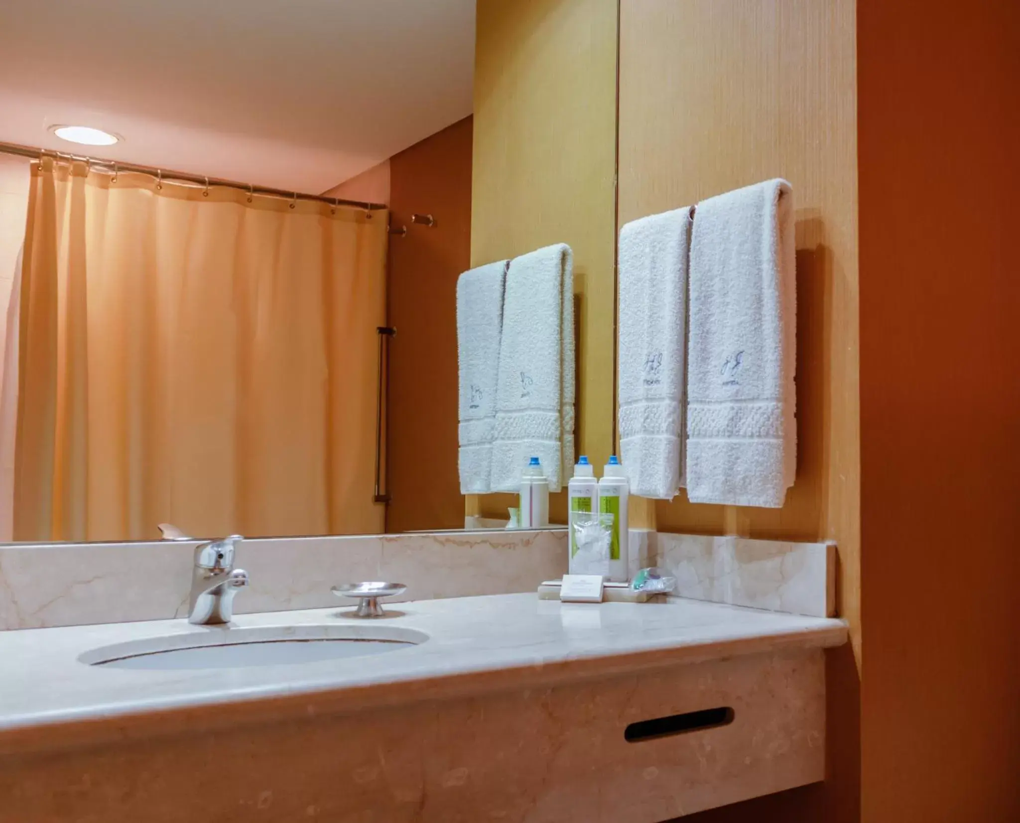 Bathroom in Howard Johnson Plaza by Wyndham Buenos Aires Florida Street