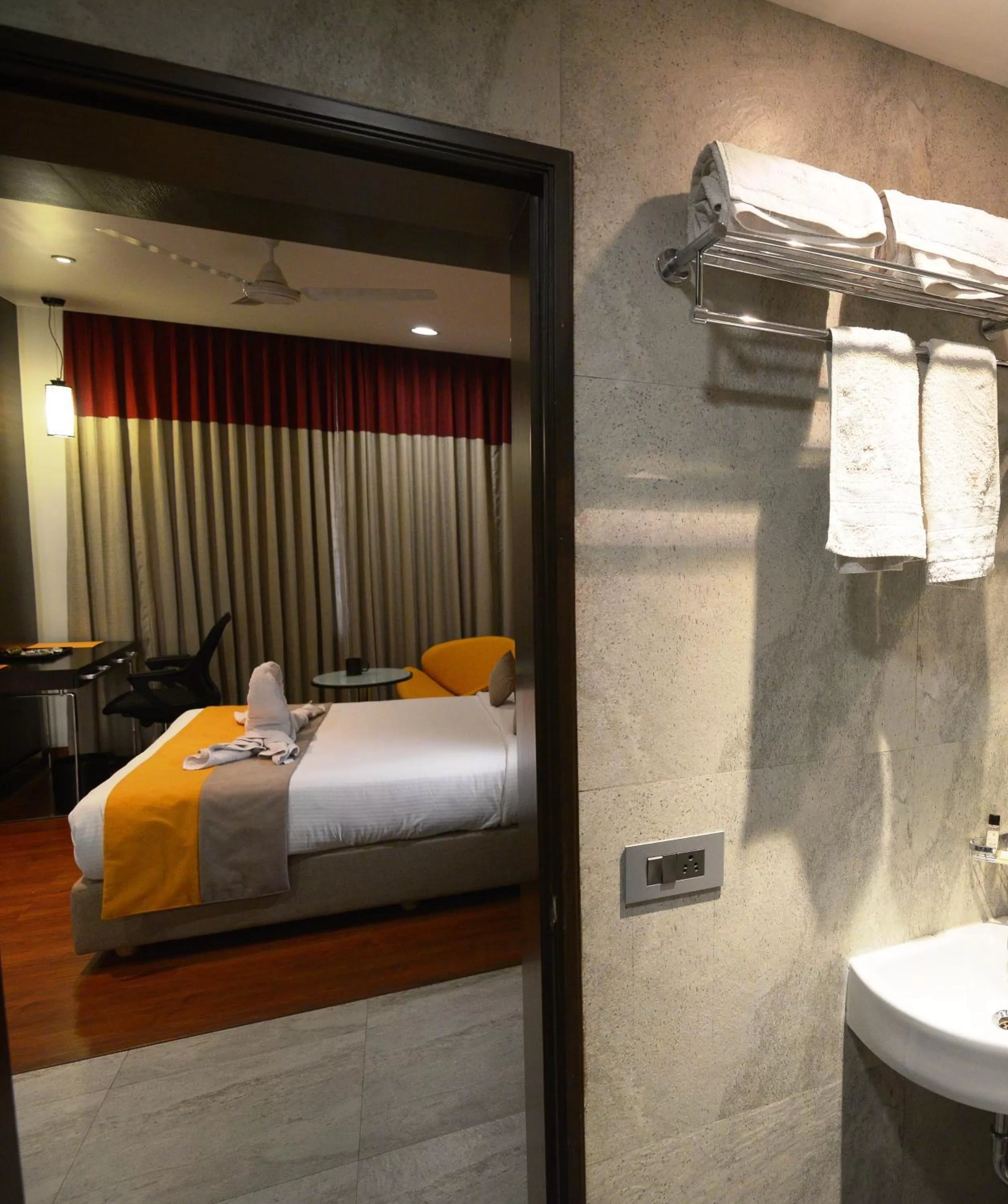 Bed in Astoria Hotels Madurai