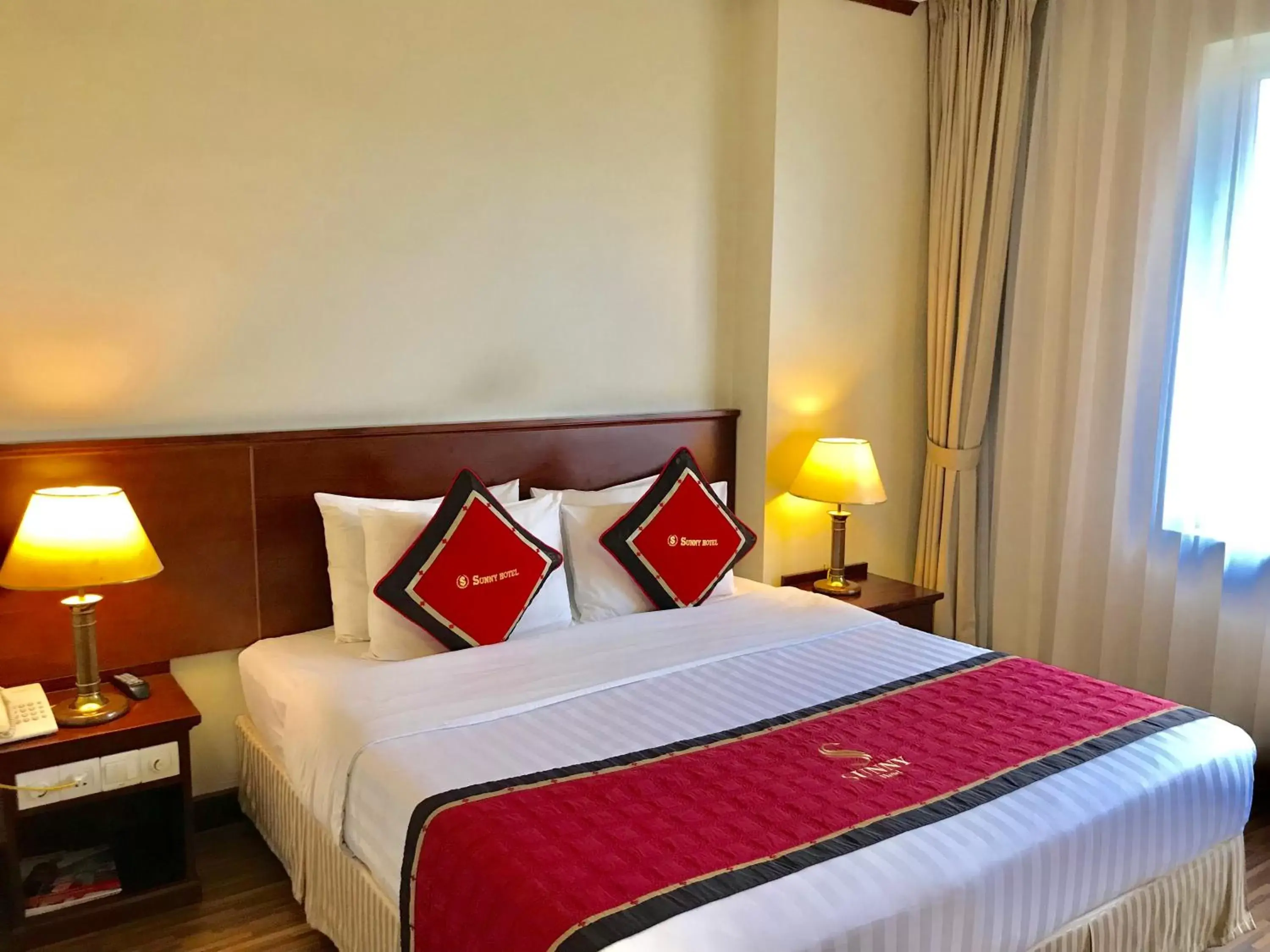 Bed in HANZ Sunny 2 Hotel Hanoi