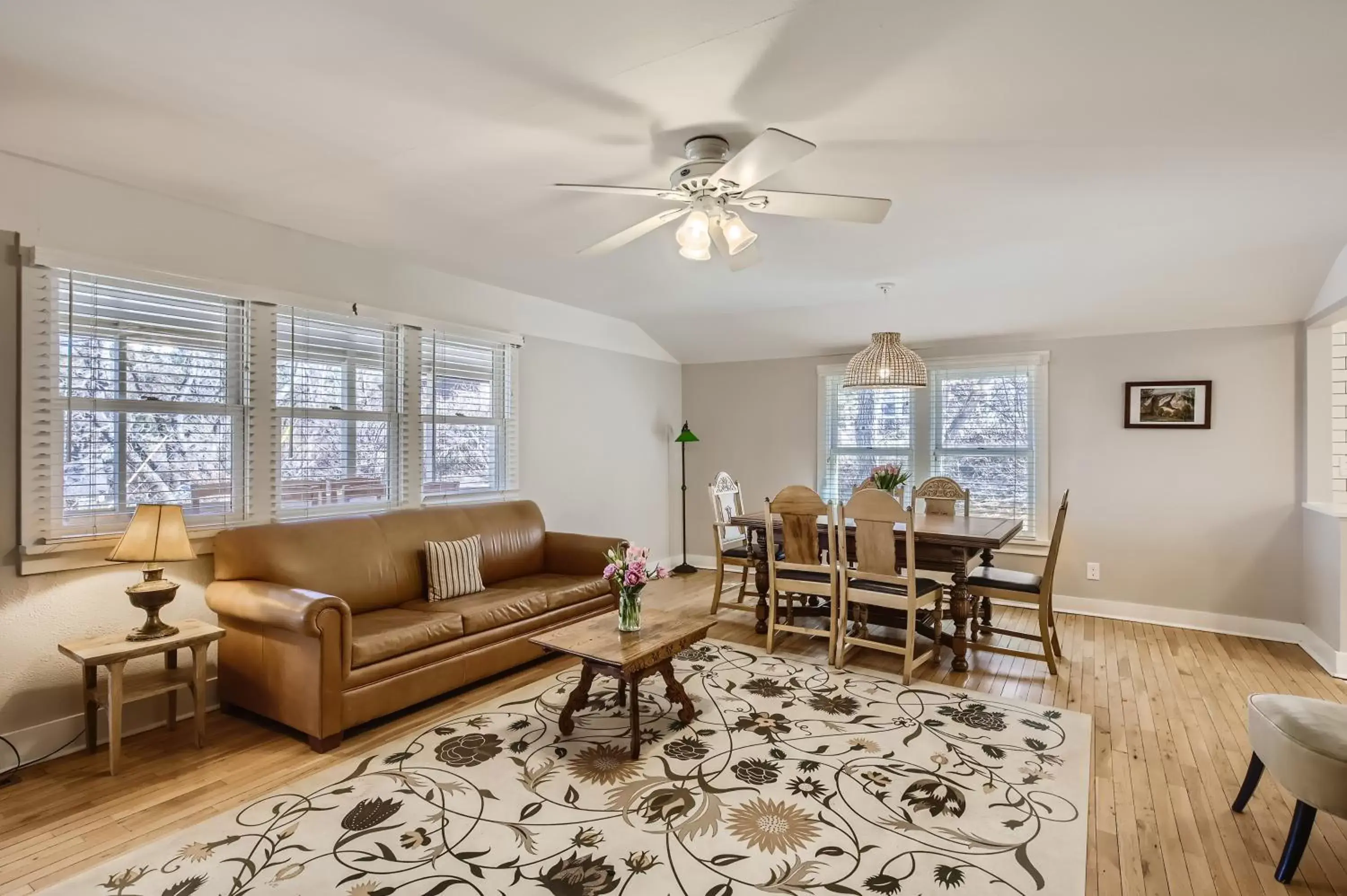 Seating Area in Colorado Chautauqua Cottages