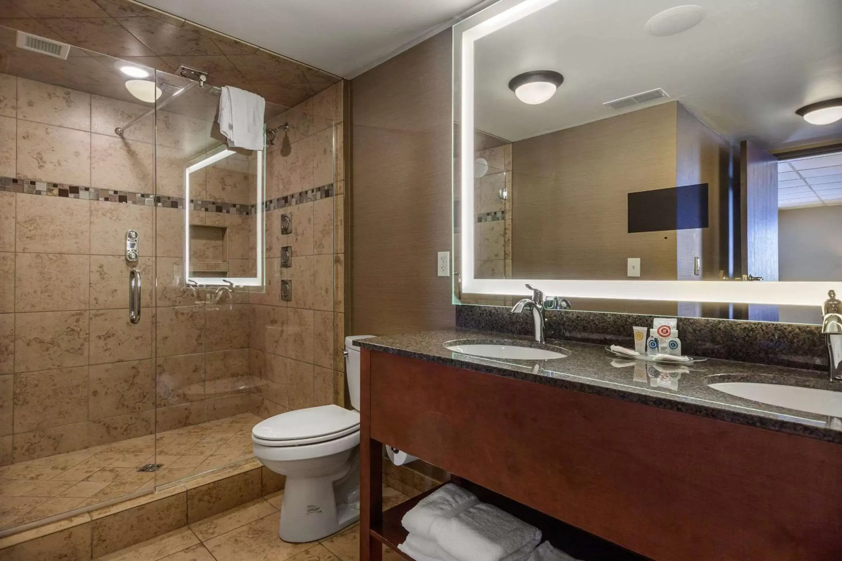 Photo of the whole room, Bathroom in Comfort Suites Green Bay