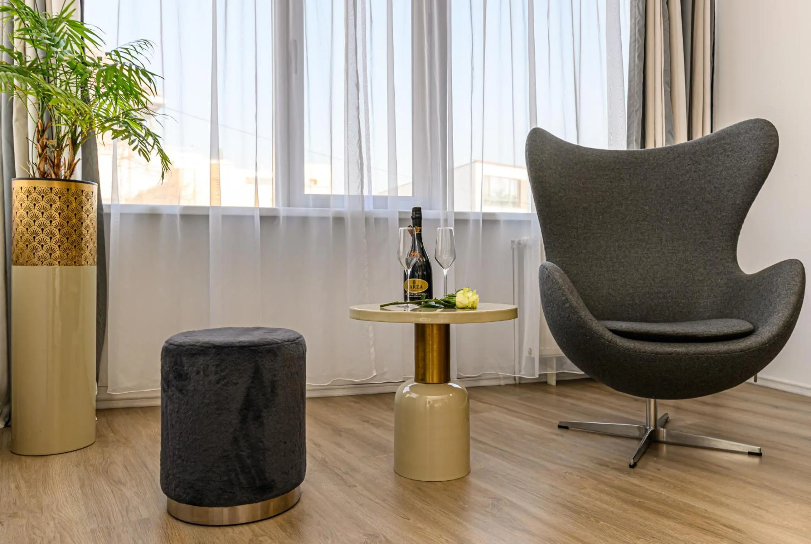 Seating area in Unique Boutique