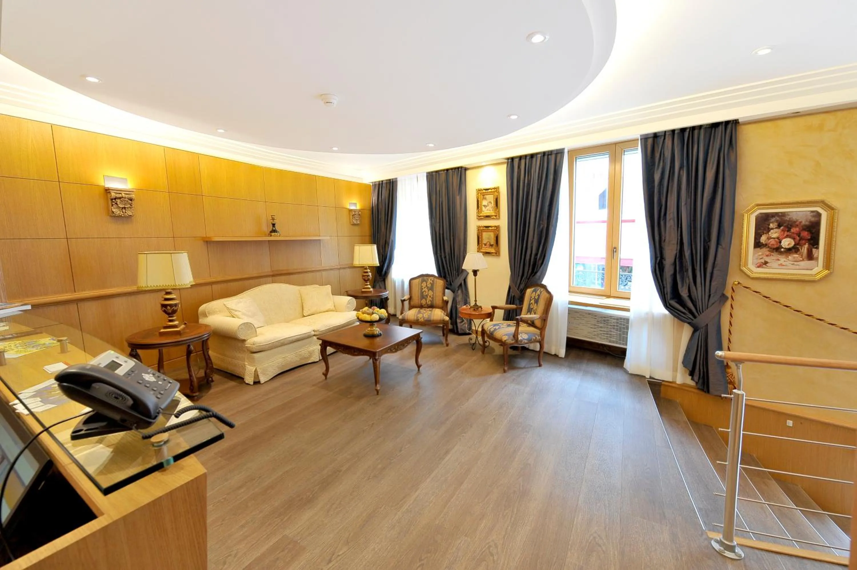 Lobby or reception in Hotel Le Rive