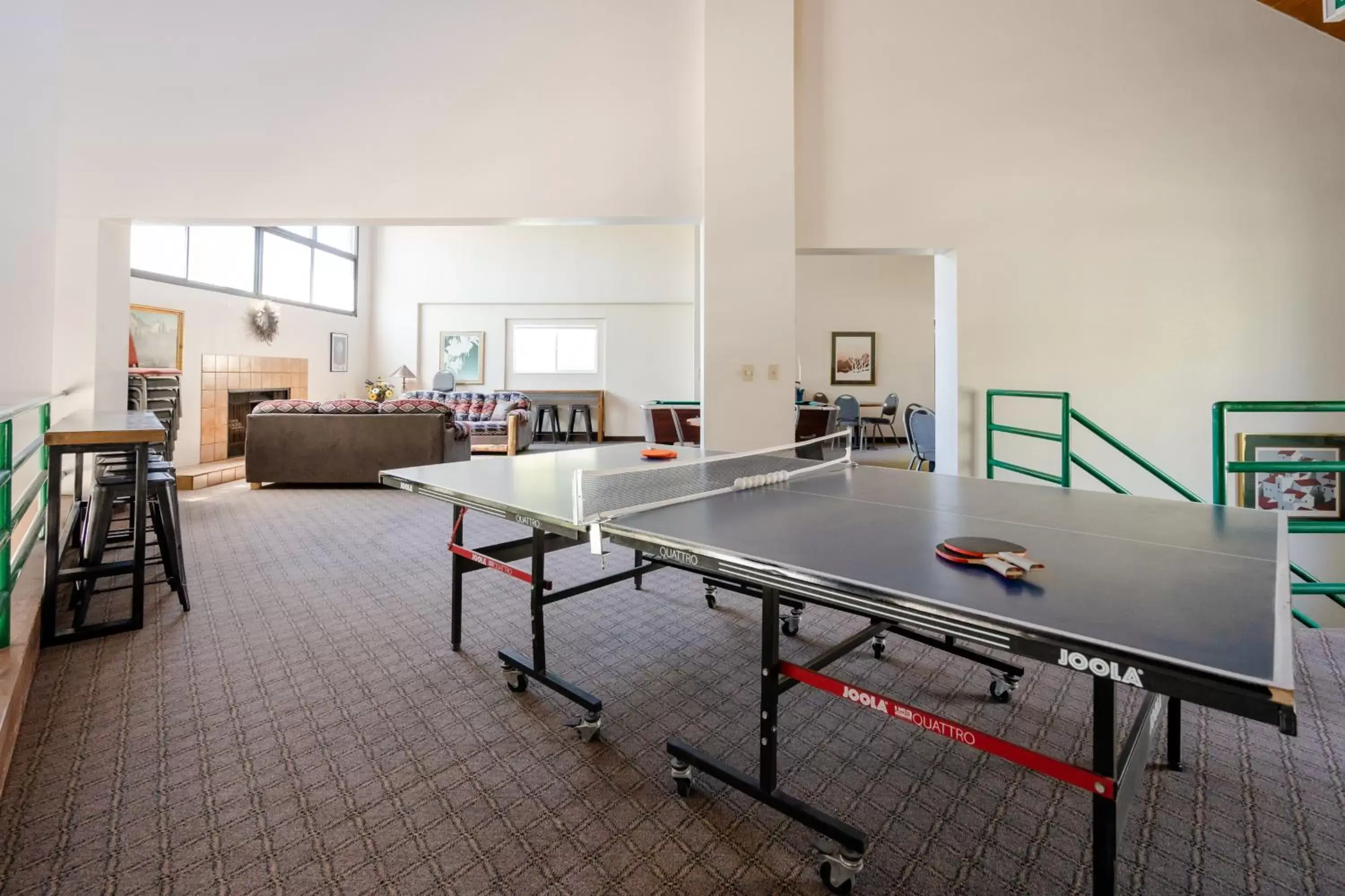 Game Room, Table Tennis in Circle J Club at Jeremy Ranch