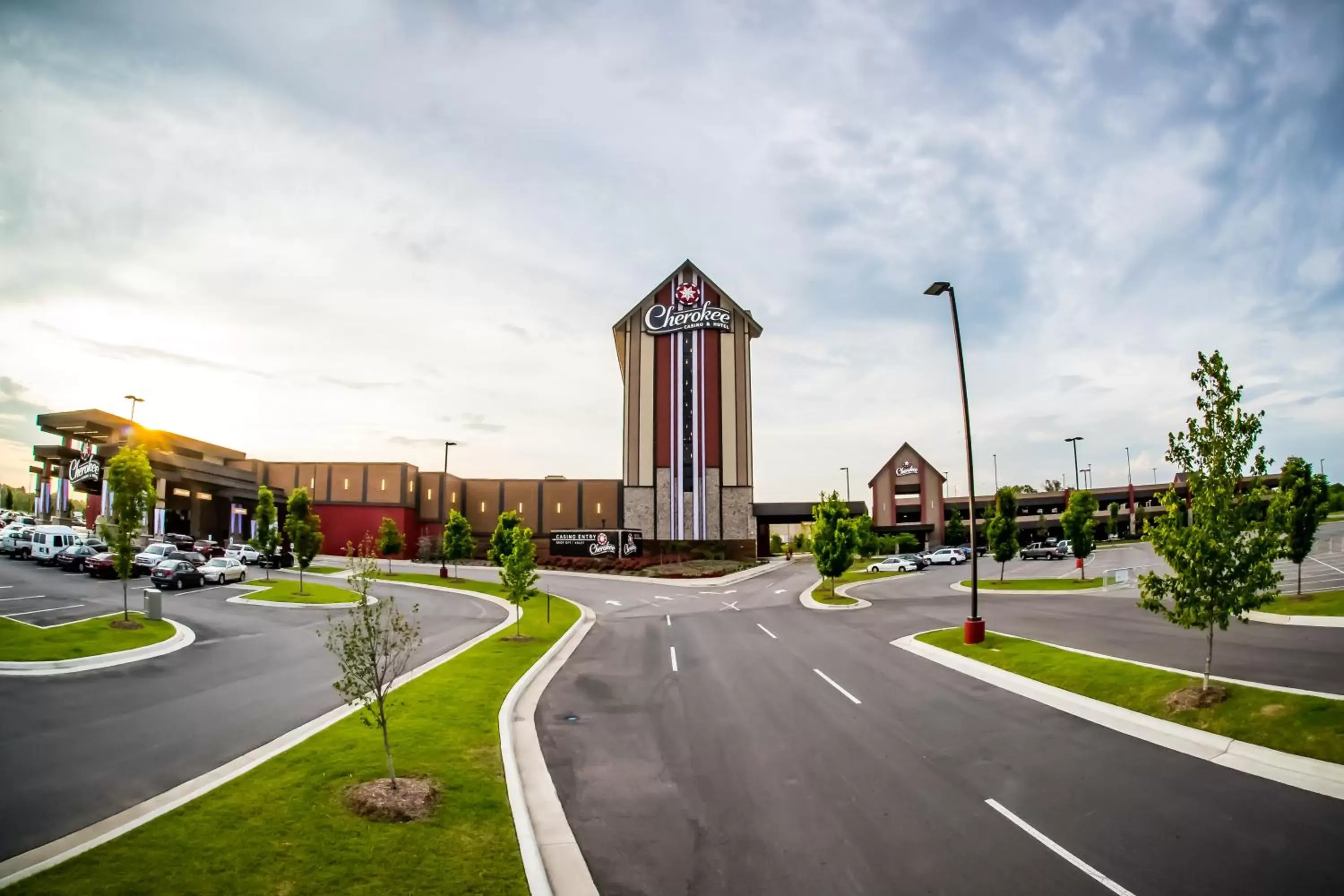 Property Building in Cherokee Casino Hotel Roland