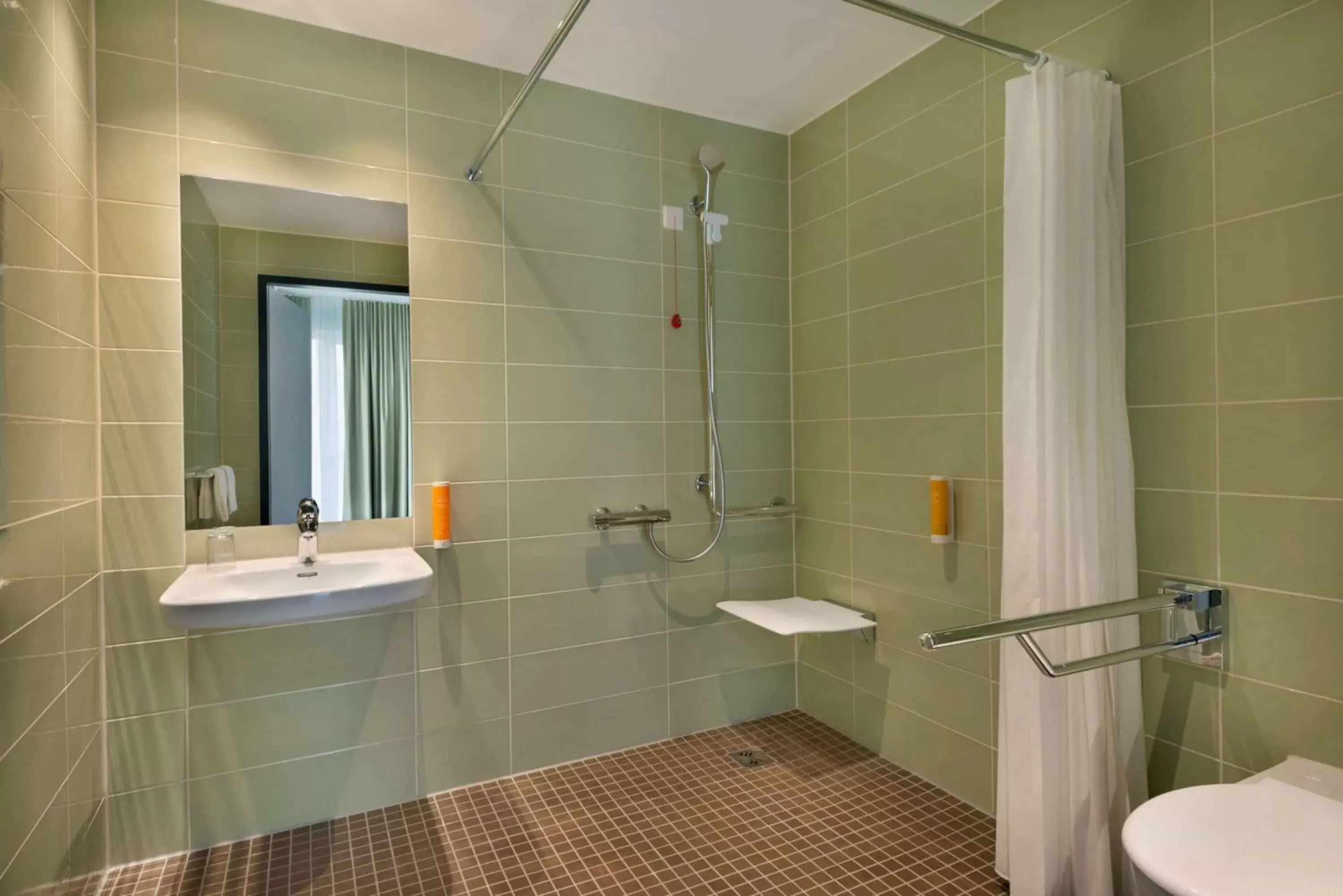 Shower, Bathroom in Super 8 by Wyndham Augsburg
