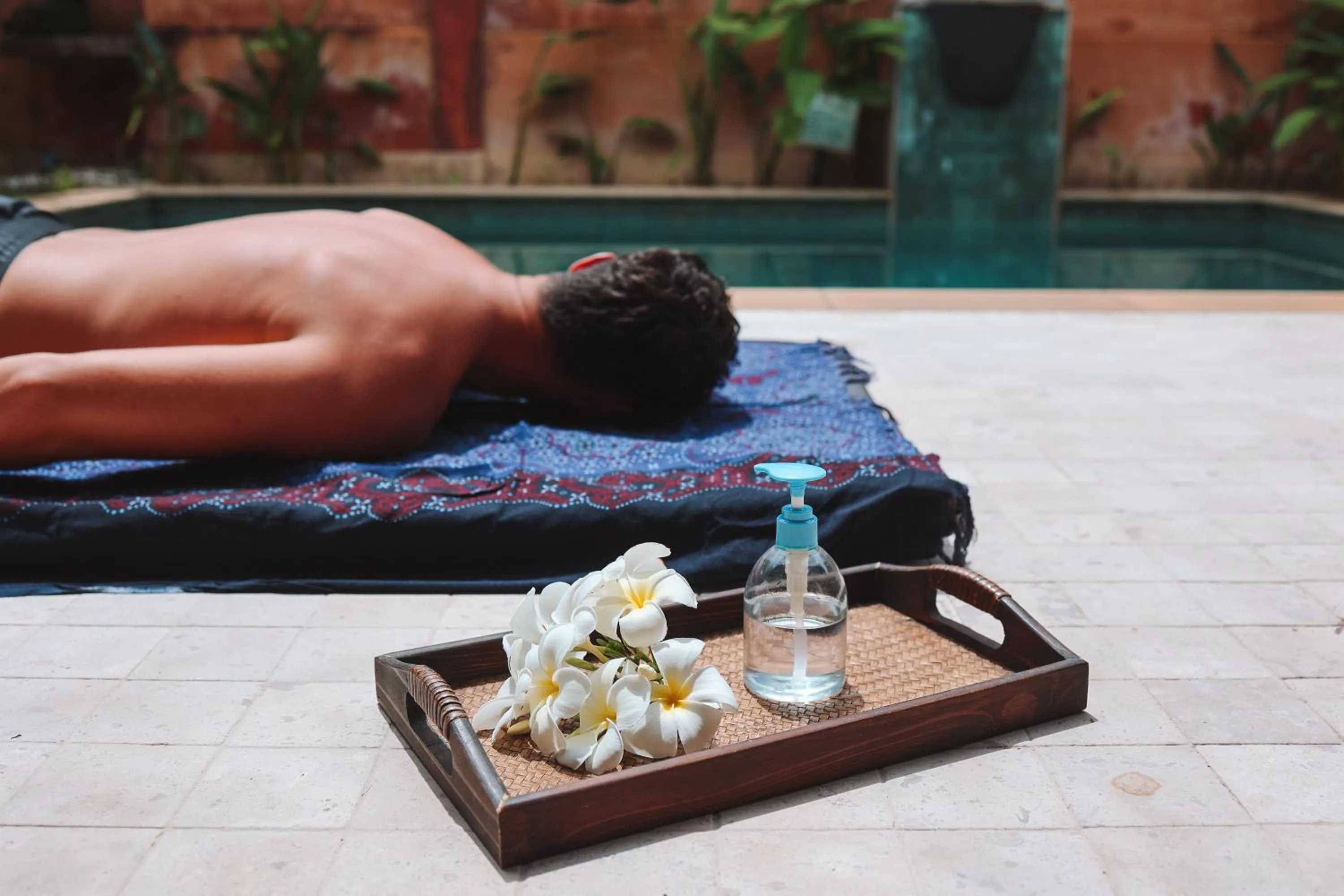 Massage in Alanta Pool Villa
