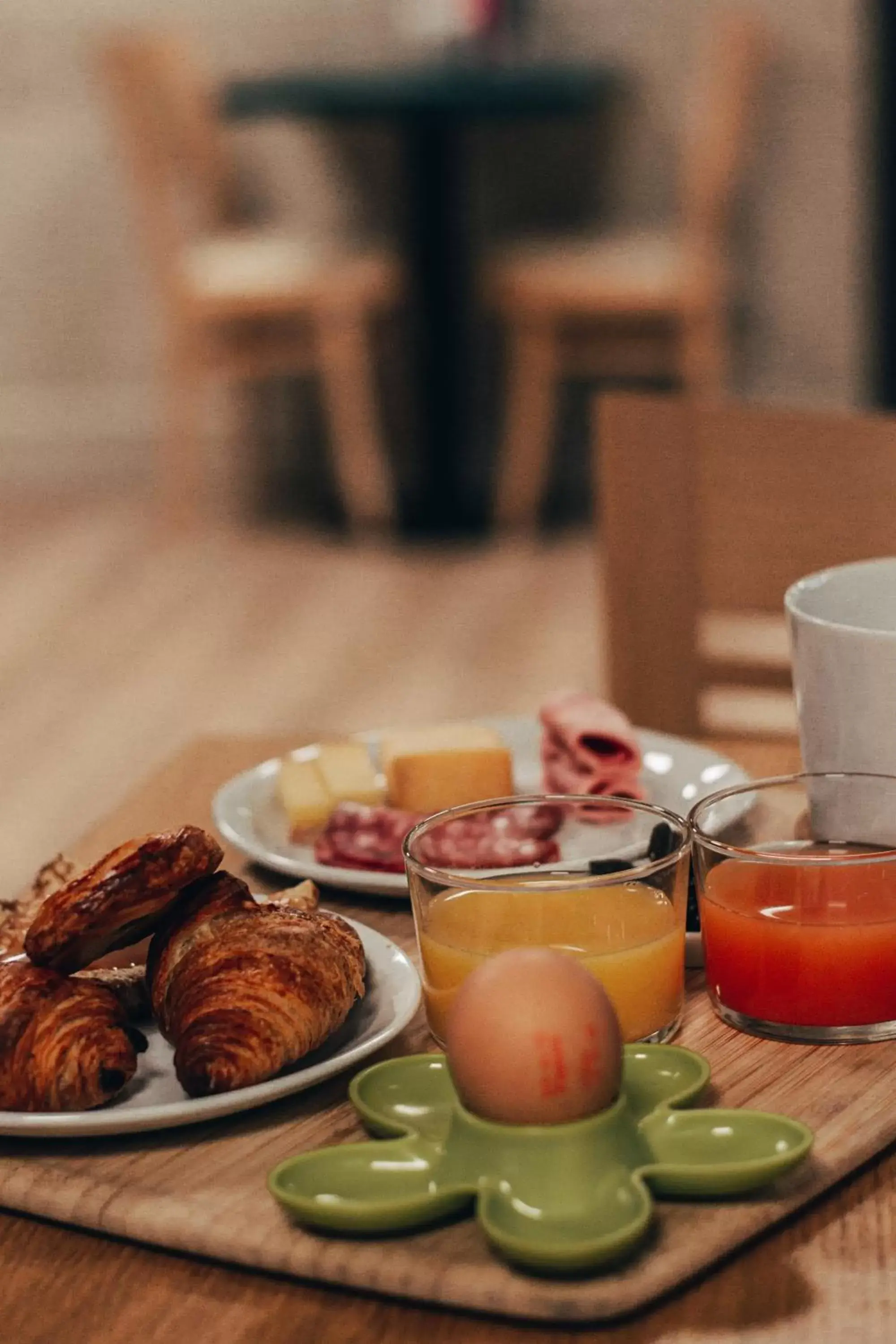 Buffet breakfast in Garden Hotel Rennes Centre Gare