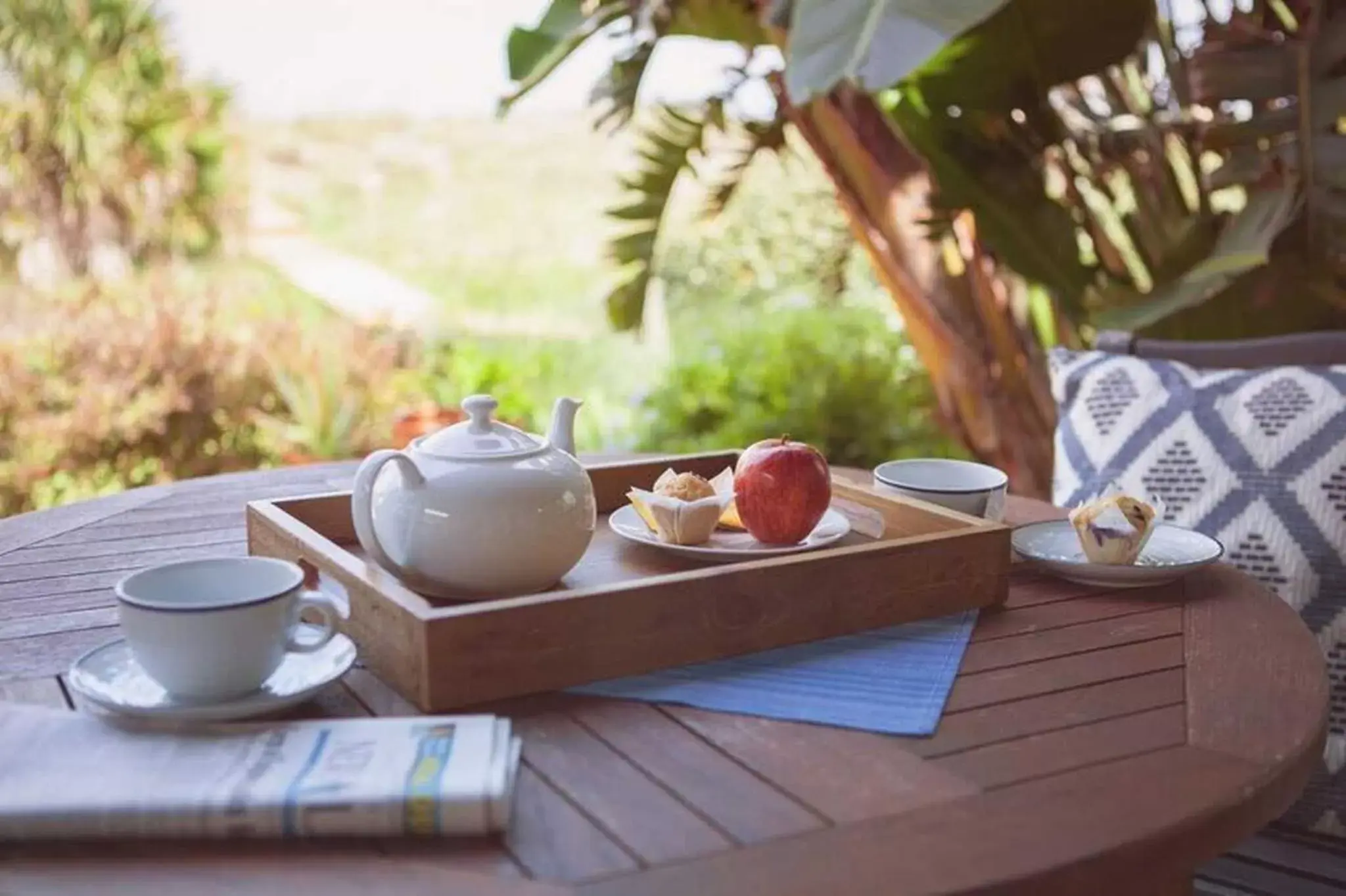 Continental breakfast in Elizabeth Pointe Lodge