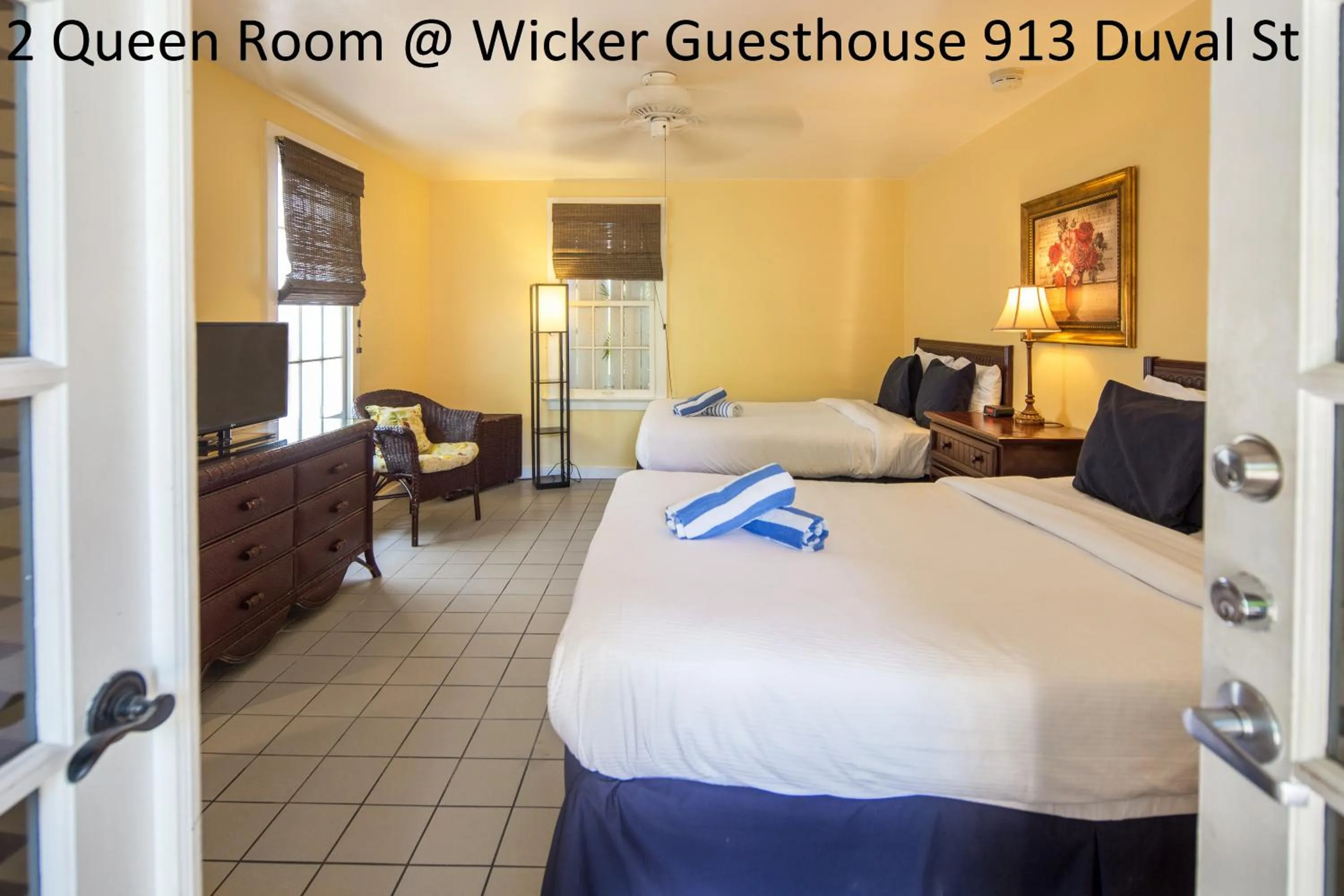 Bedroom, Bed in Wicker Guesthouse