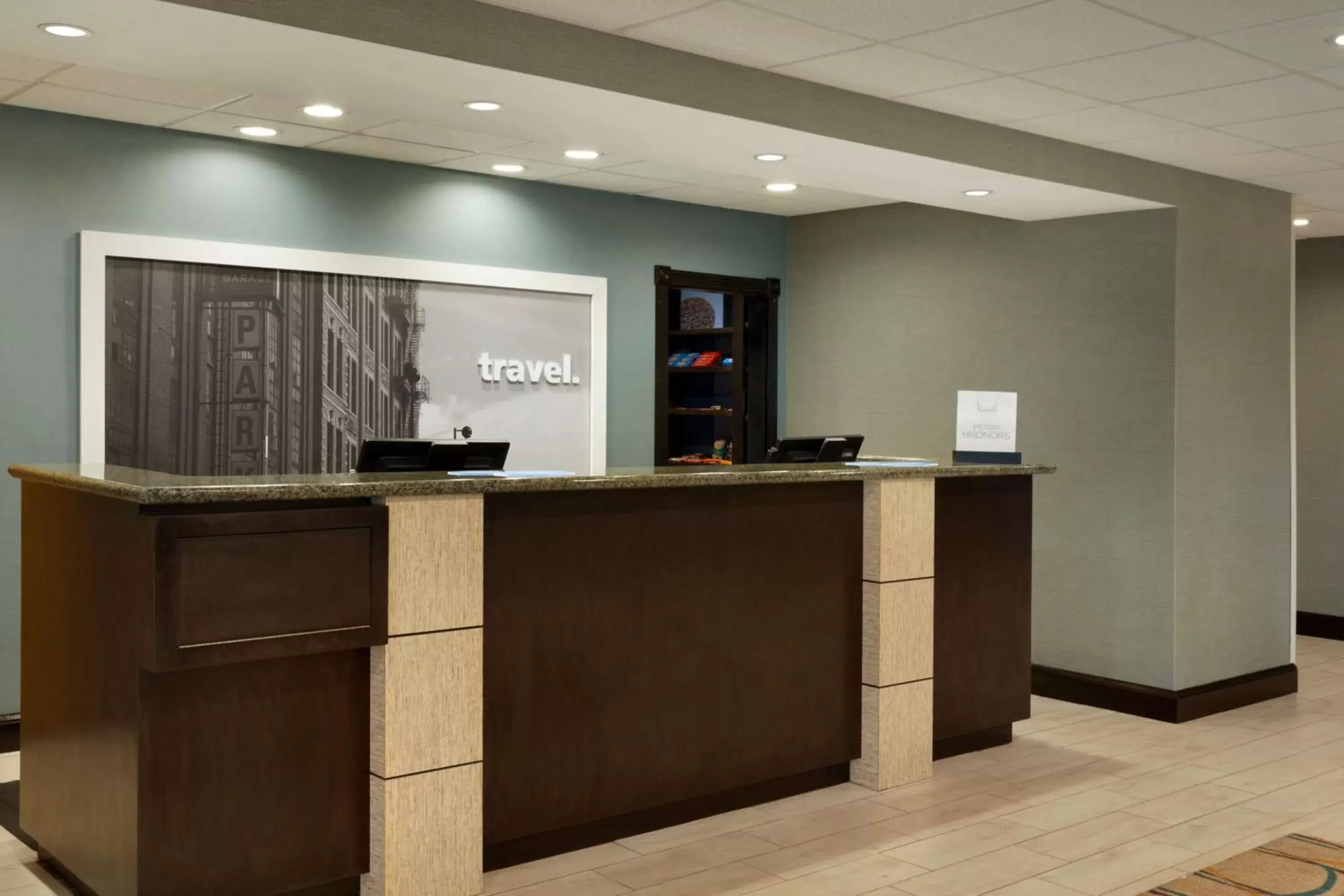 Lobby or reception in Hampton Inn & Suites Birmingham Airport Area Lobby or reception in Hampton Inn & Suites Birmingham Airport Area
