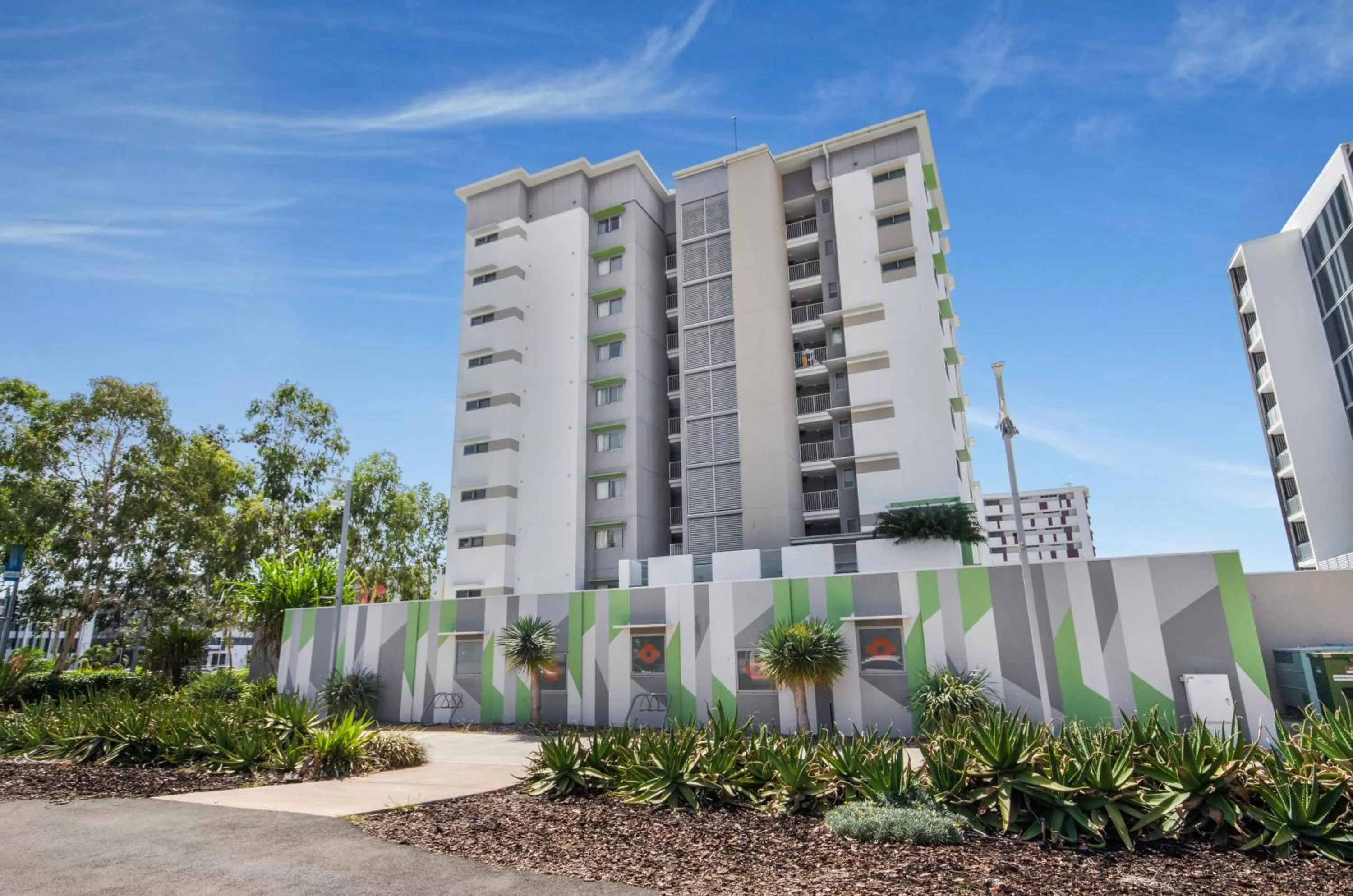 Facade/entrance in Central Kensington Apartments
