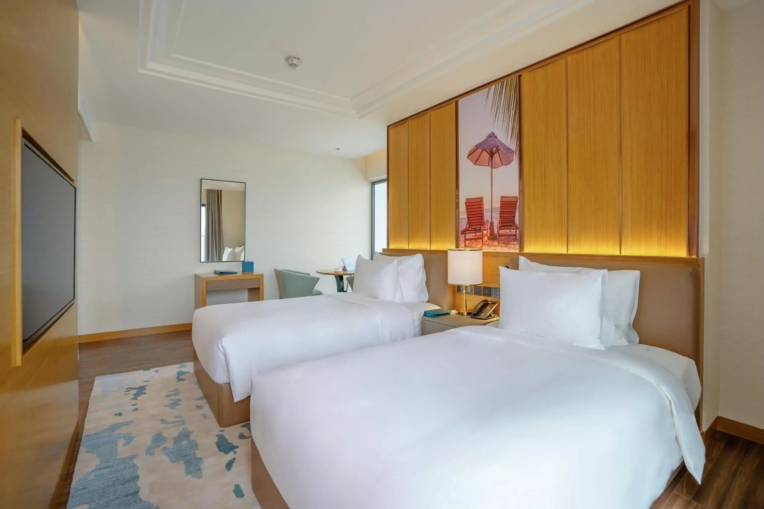 Bedroom, Bed in Grand Hyams Hotel - Quy Nhon Beach