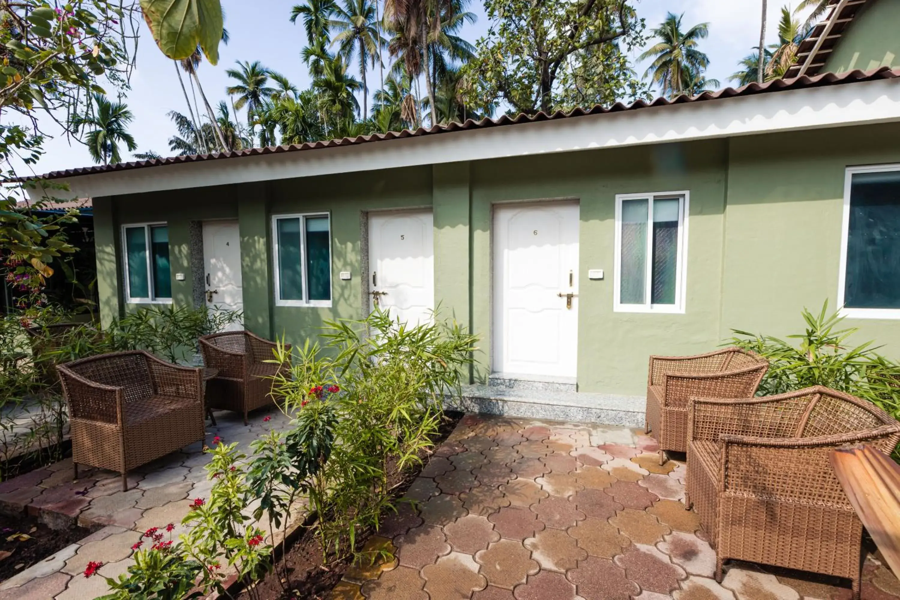 Garden view, Property Building in OCEANATURE ALIBAUG