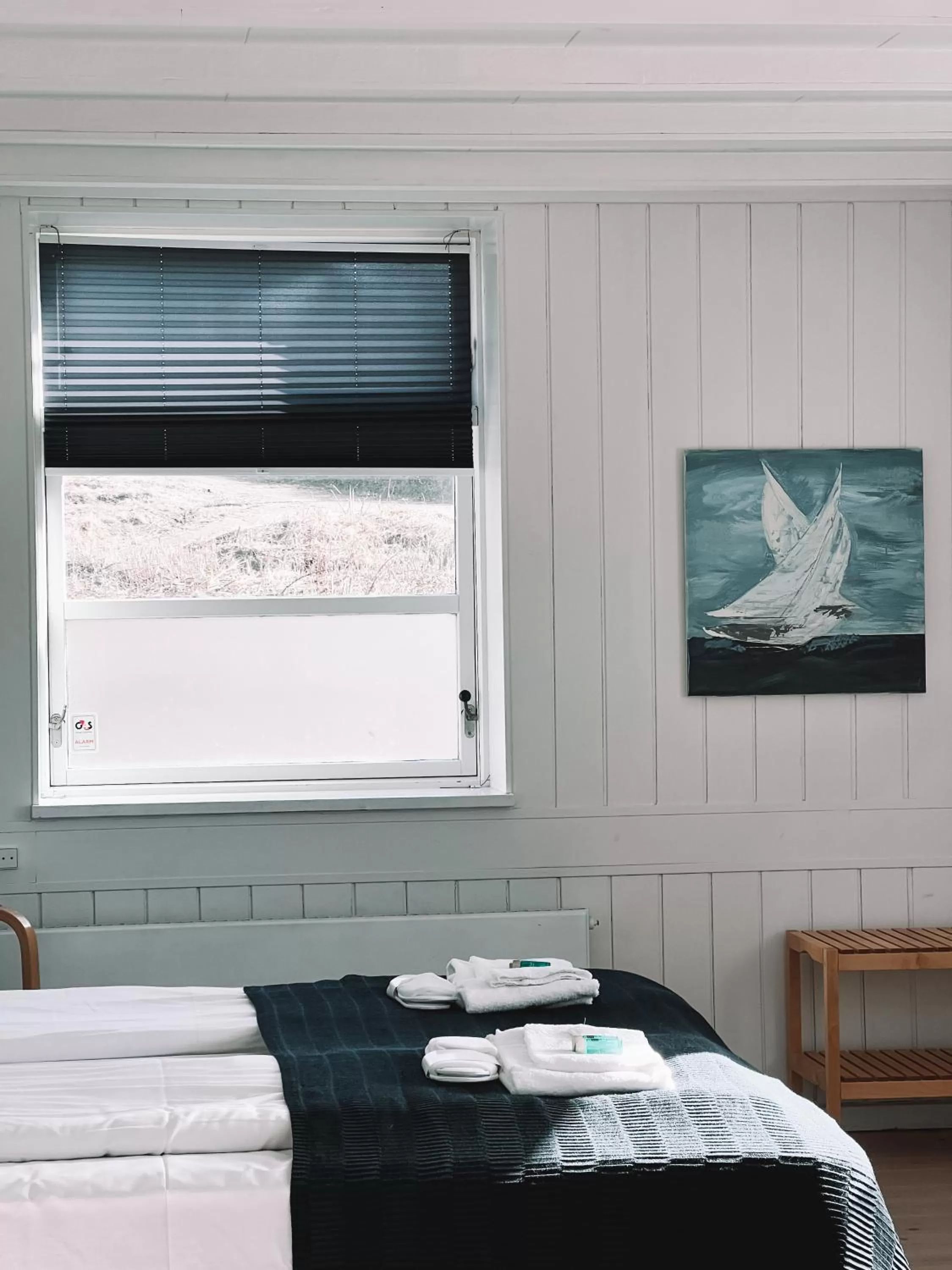 Bedroom, Bed in Kysthusene Gilleleje