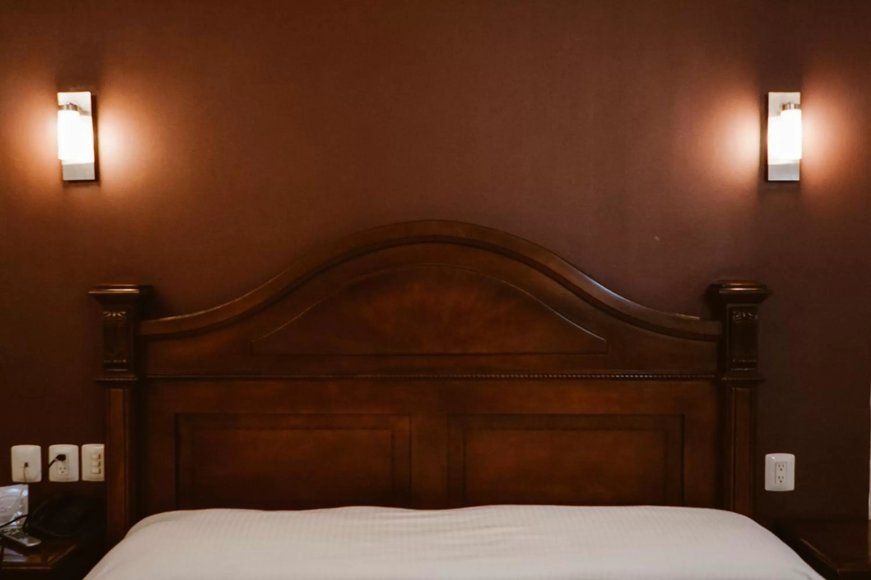 Bed in Hotel Puebla de Antaño