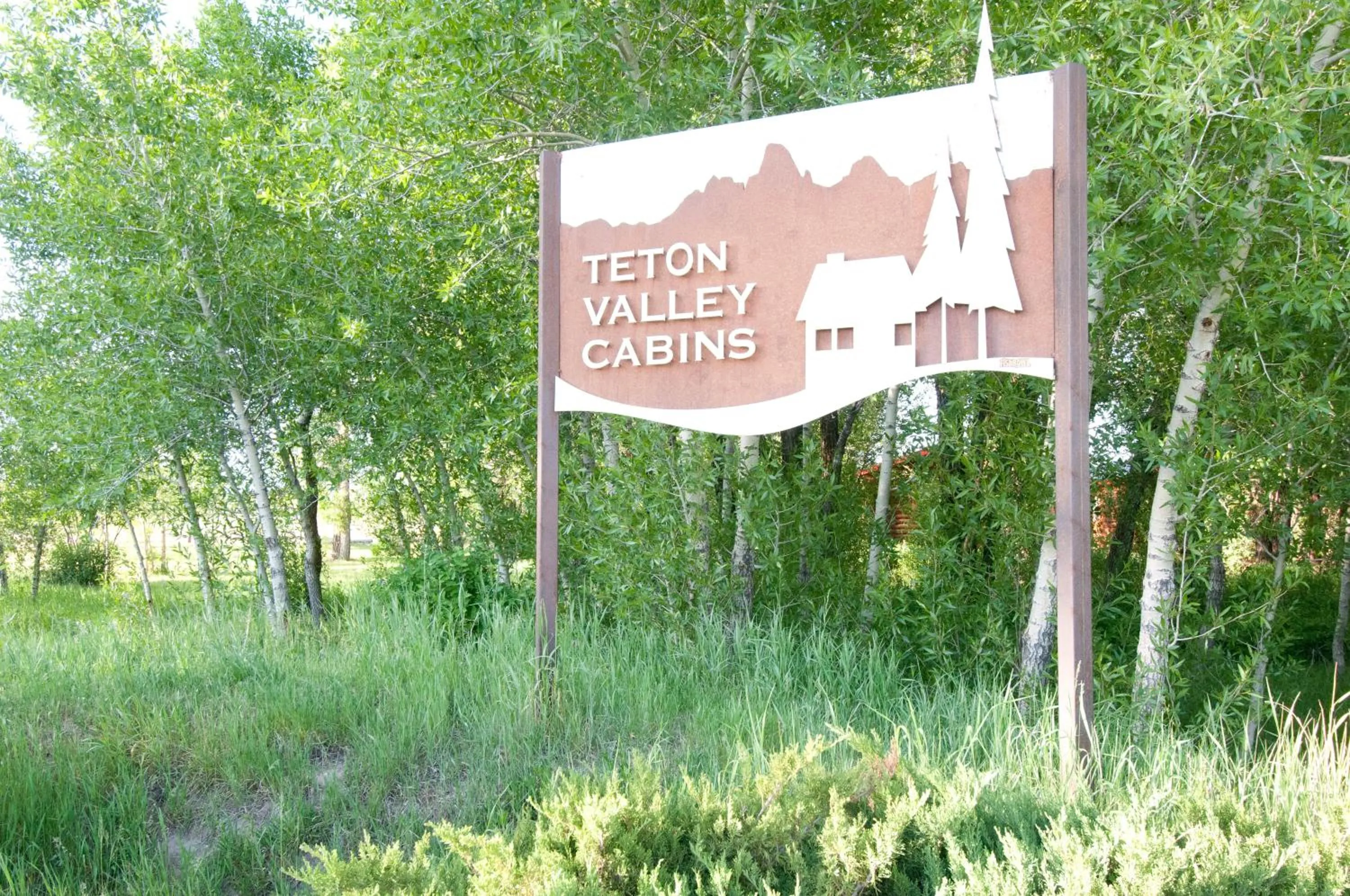 Property logo or sign in Teton Valley Cabins