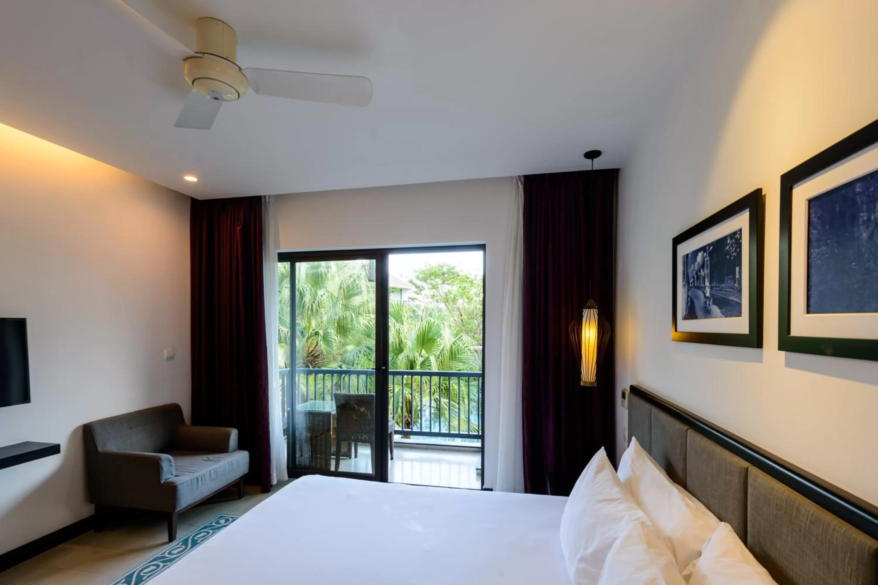 View (from property/room), Bed in SENVILA Boutique Resort & Spa
