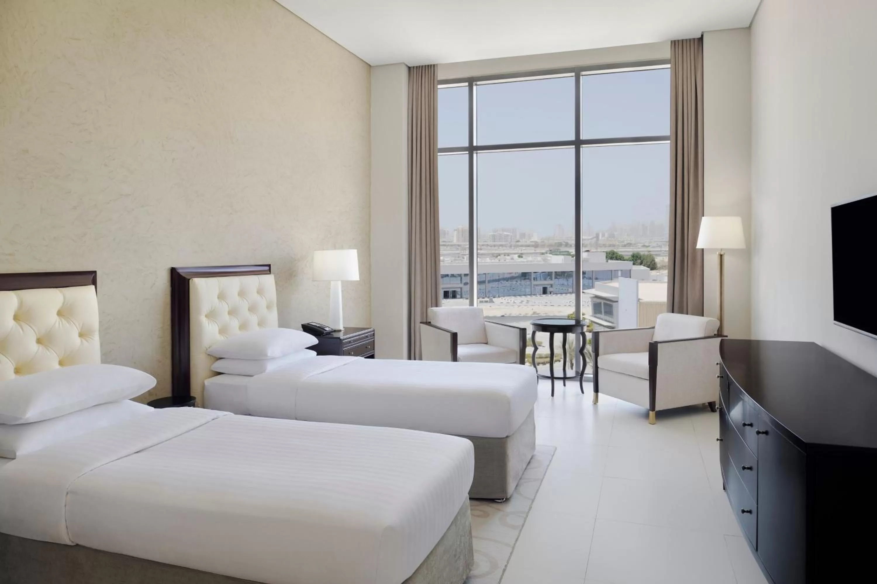 Bedroom, Bed in Delta Hotels by Marriott Dubai Investment Park